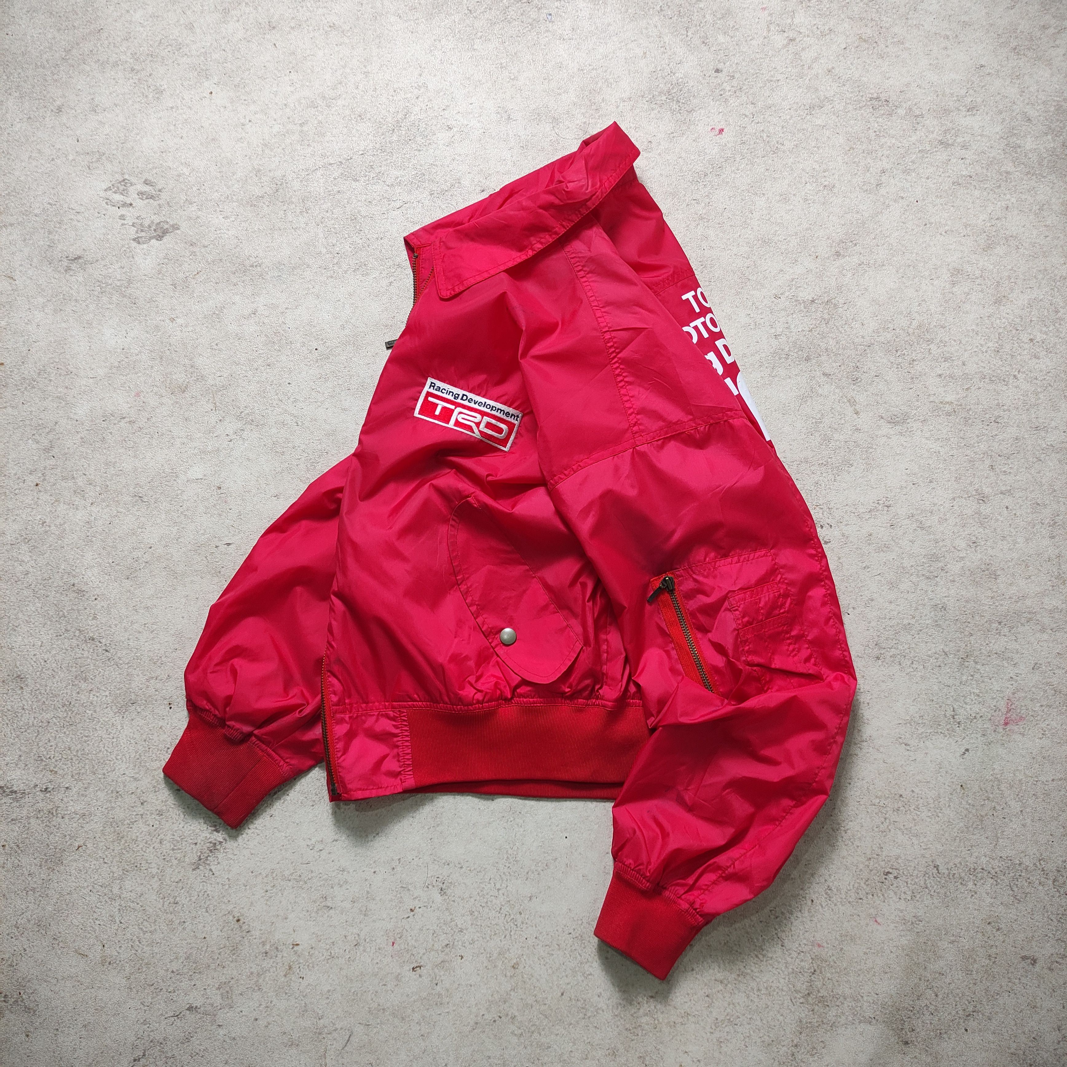 Vintage Vintage 90s TRD Toyota Bomber Jacket Size US M / EU 48-50 / 2 - 6 Thumbnail