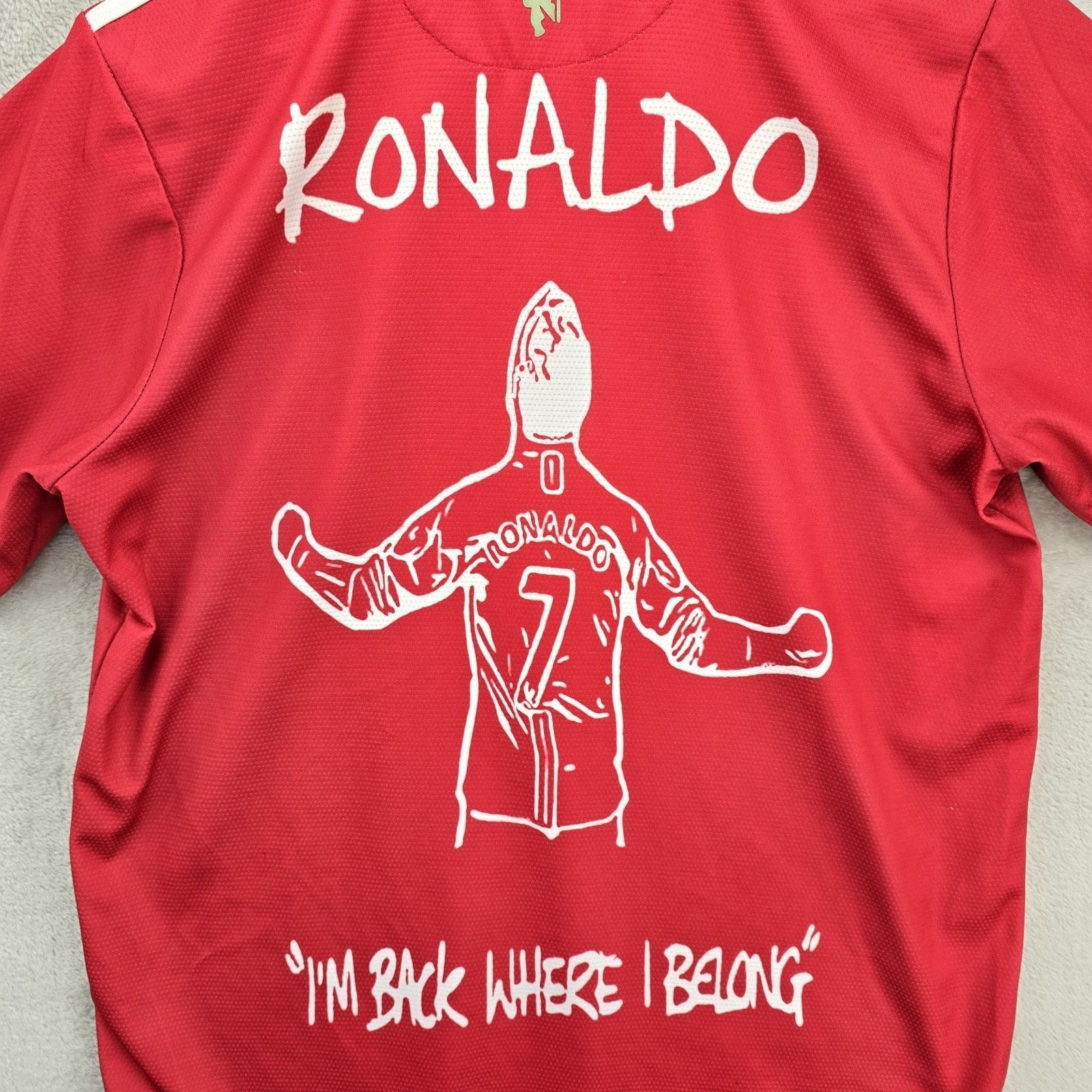 Adidas Manchester United Jersey Large Cristiano Ronaldo Return Size US L / EU 52-54 / 3 - 12 Thumbnail