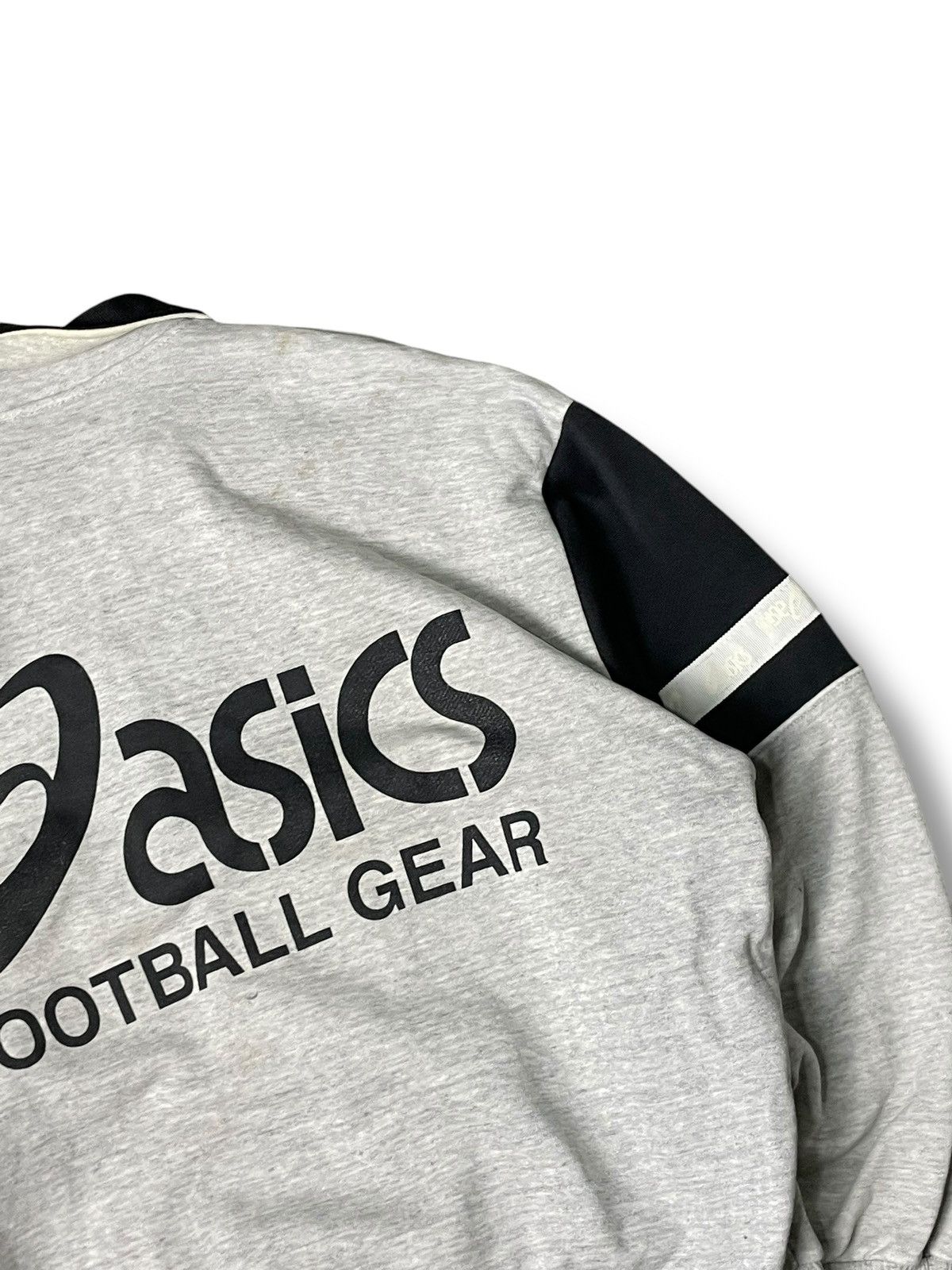 Asics × Japanese Brand × Vintage Vintage ASICS Half-zip Pullover Sweatshirt (80) Size US M / EU 48-50 / 2 - 11 Thumbnail