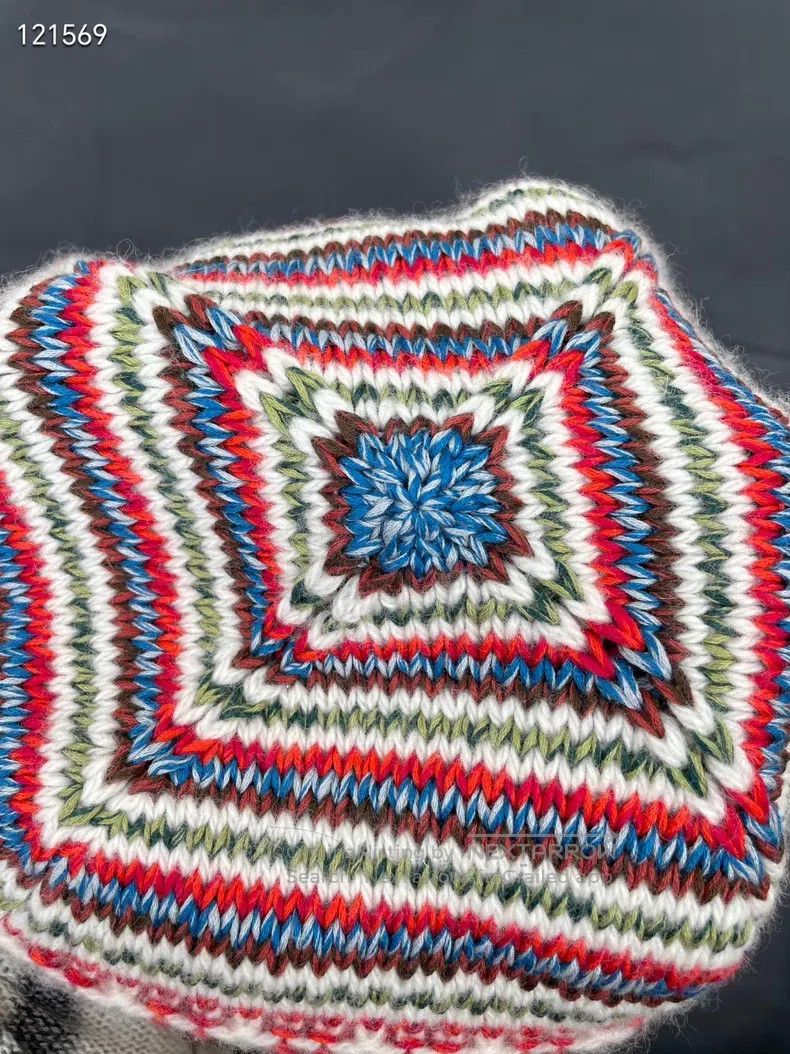 Loro Piana Loro Piana size 57 Colorful knitted beanie Size ONE SIZE - 4 Thumbnail