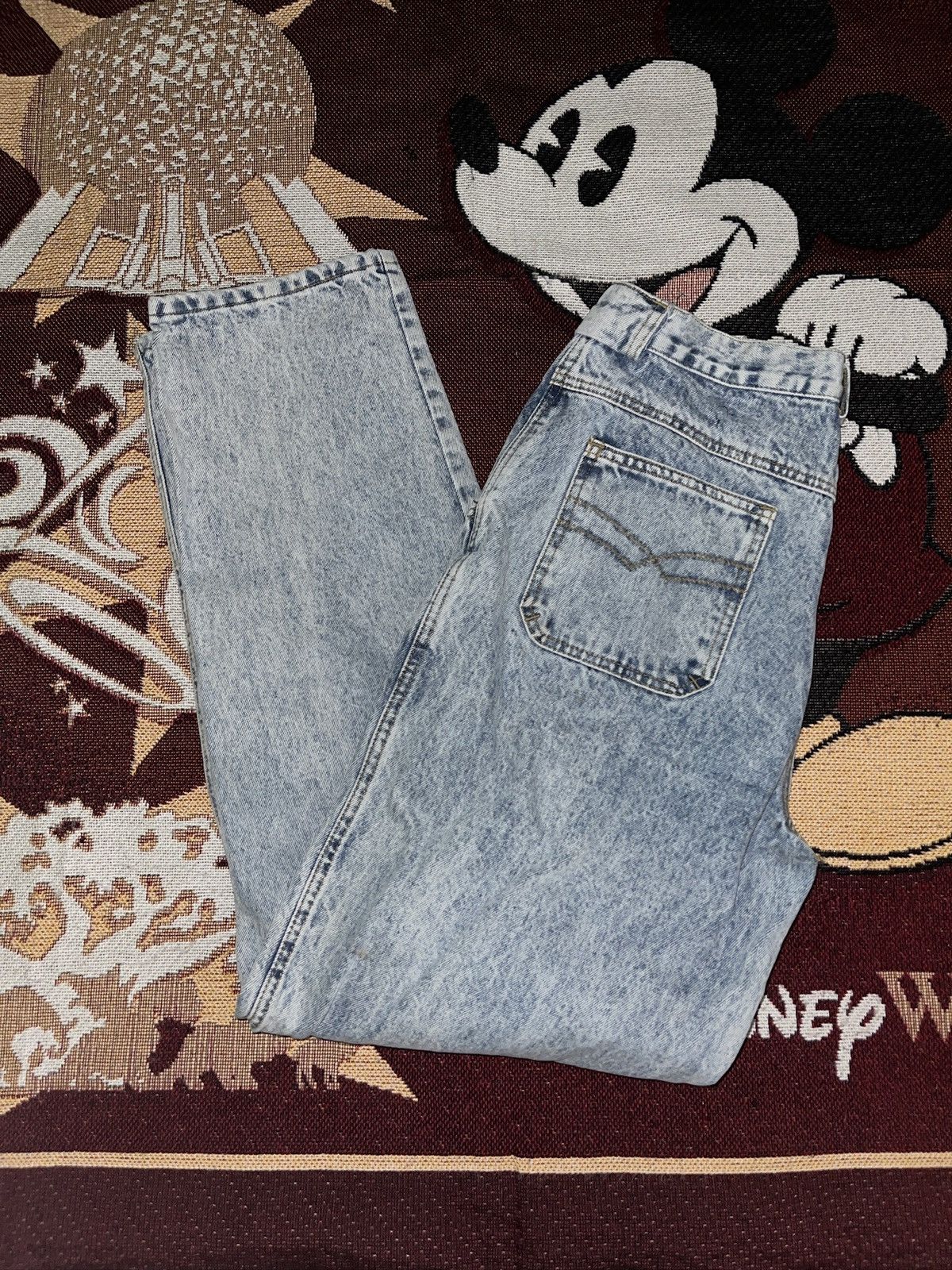 Vintage Vintage 90s Gitano Stone Wash Straight Leg Jeans Size US 33 - 2 Thumbnail