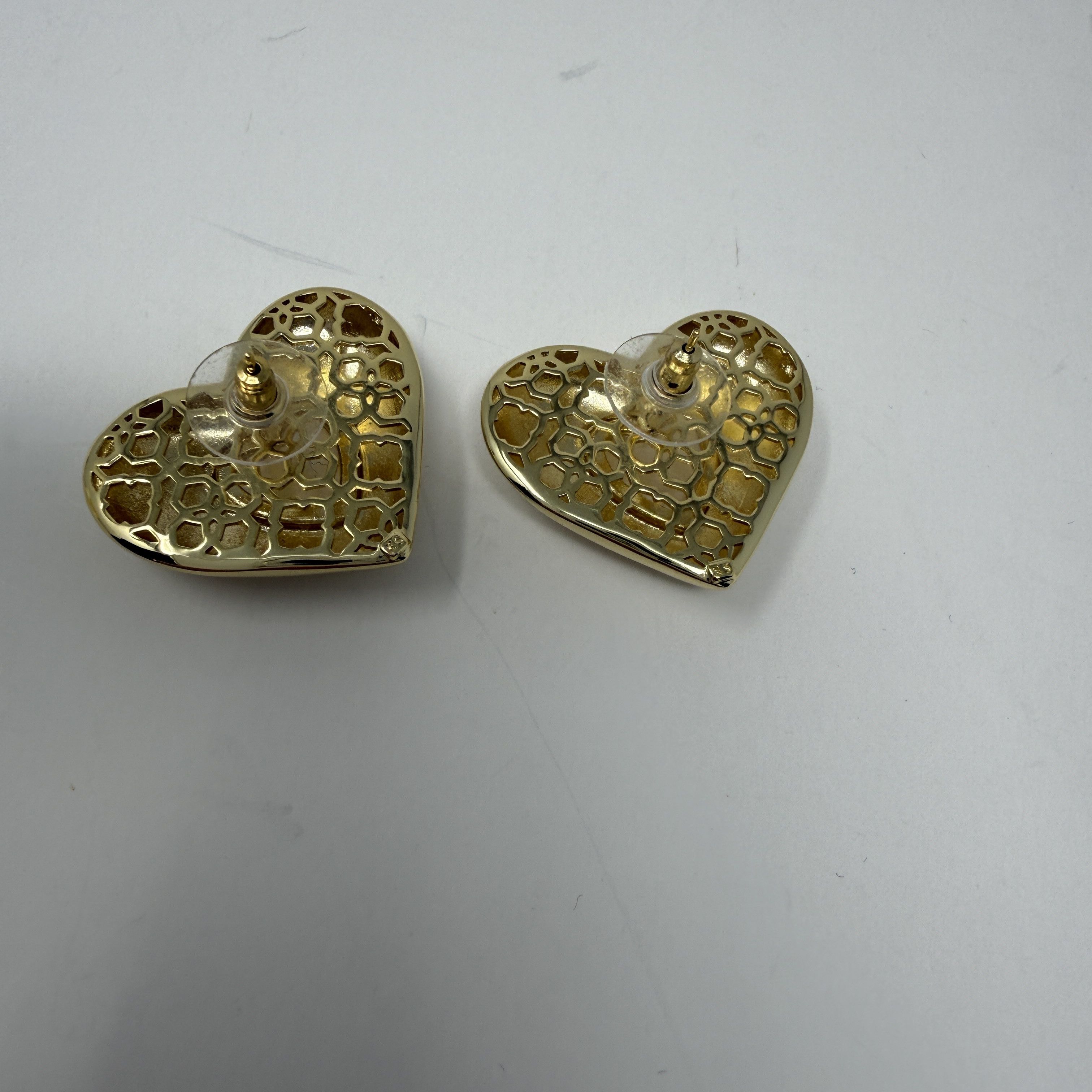 Kendra Scott Kendra Scott Sasha Heart 14k Gold Plated Size ONE SIZE - 3 Thumbnail