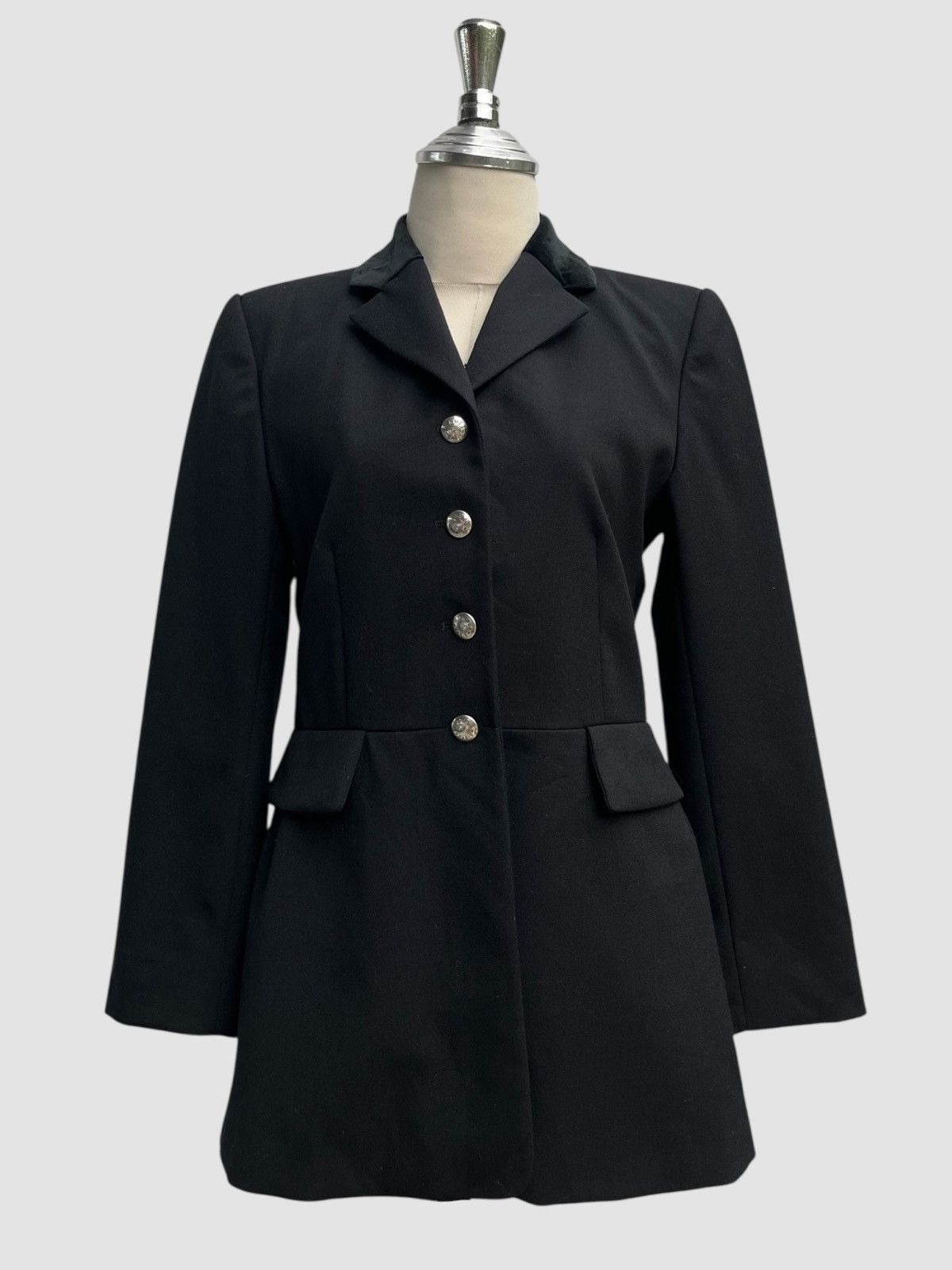 Hermes Hermes Paris Cotton Modal Blend Collar Tailored Jacket Size XS / US 0-2 / IT 36-38 - 1 Thumbnail