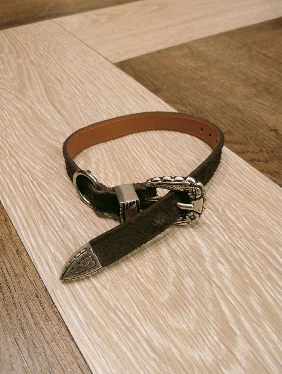 Genuine Leather MAISON BOINET LEATHER DOG COLLAR Size ONE SIZE - 1 Thumbnail