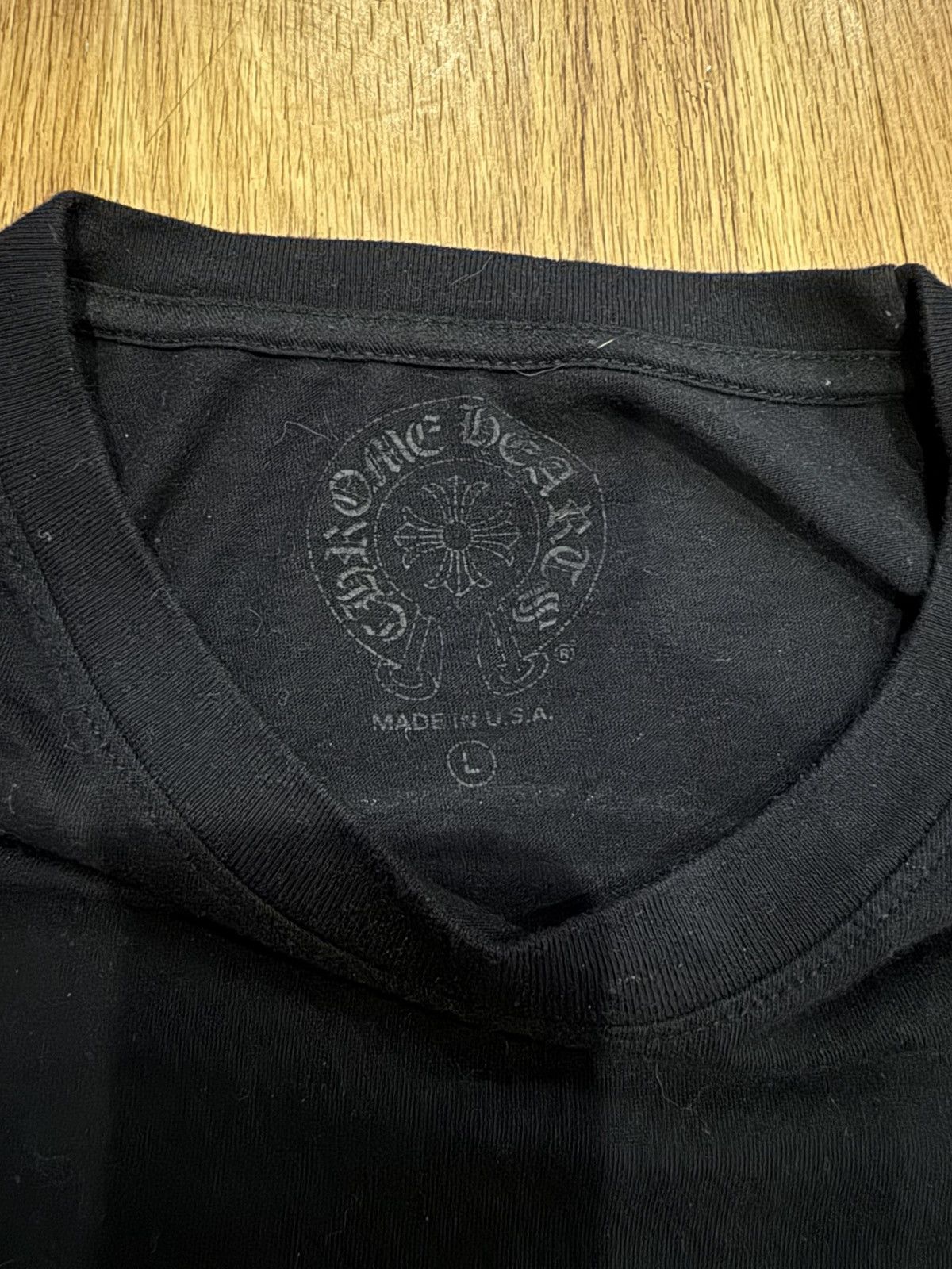 Chrome Hearts Chrome Hearts Staff Tee Blue Size US L / EU 52-54 / 3 - 3 Thumbnail