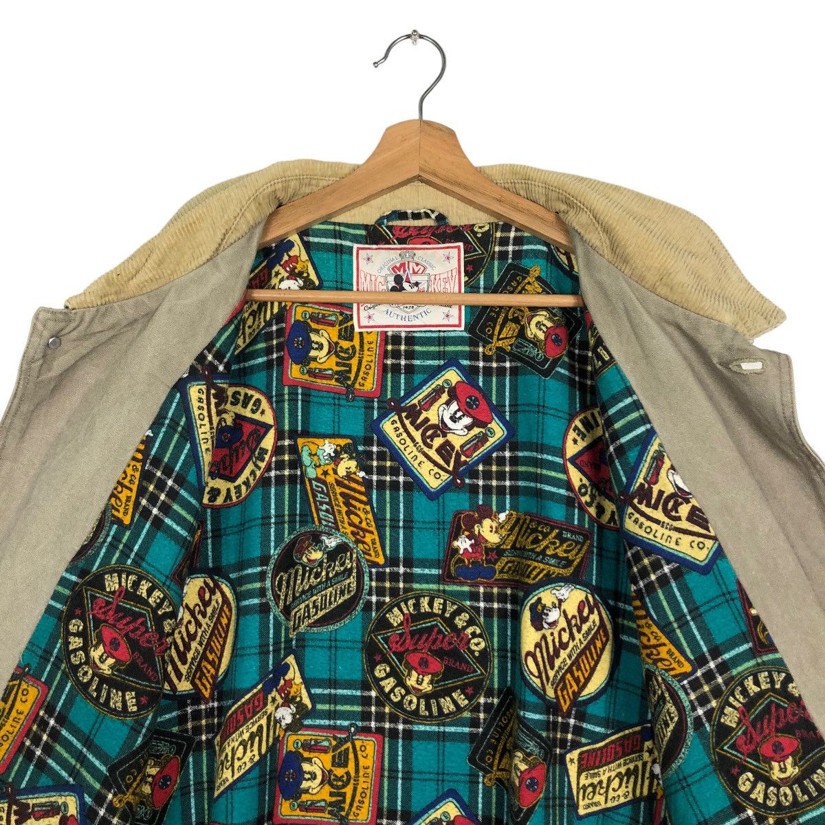 Cartoon Network 🔥90s Chore Blanket Lining Full Print Jacket Mickey & Co USA Size US L / EU 52-54 / 3 - 11 Thumbnail