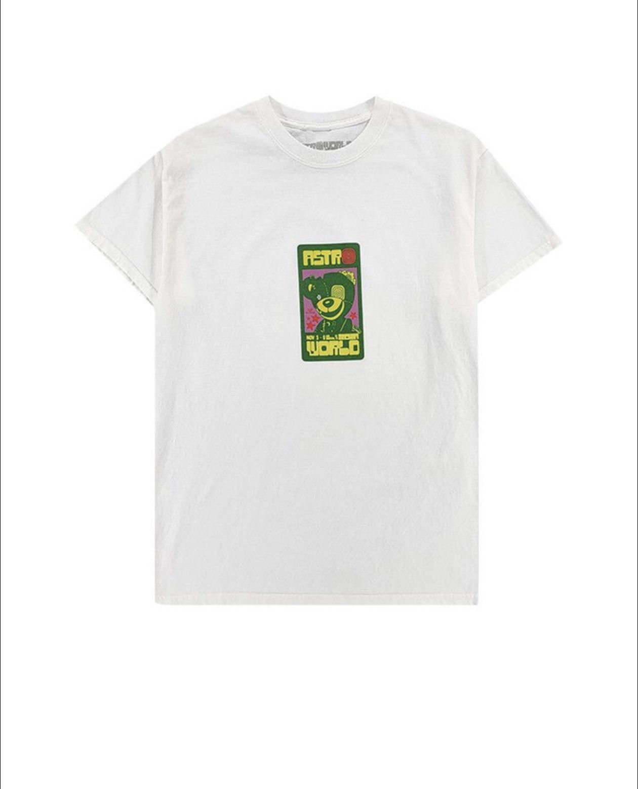 Travis Scott Travis Scott Scare Bear Tee White Size US S / EU 44-46 / 1 - 1 Thumbnail