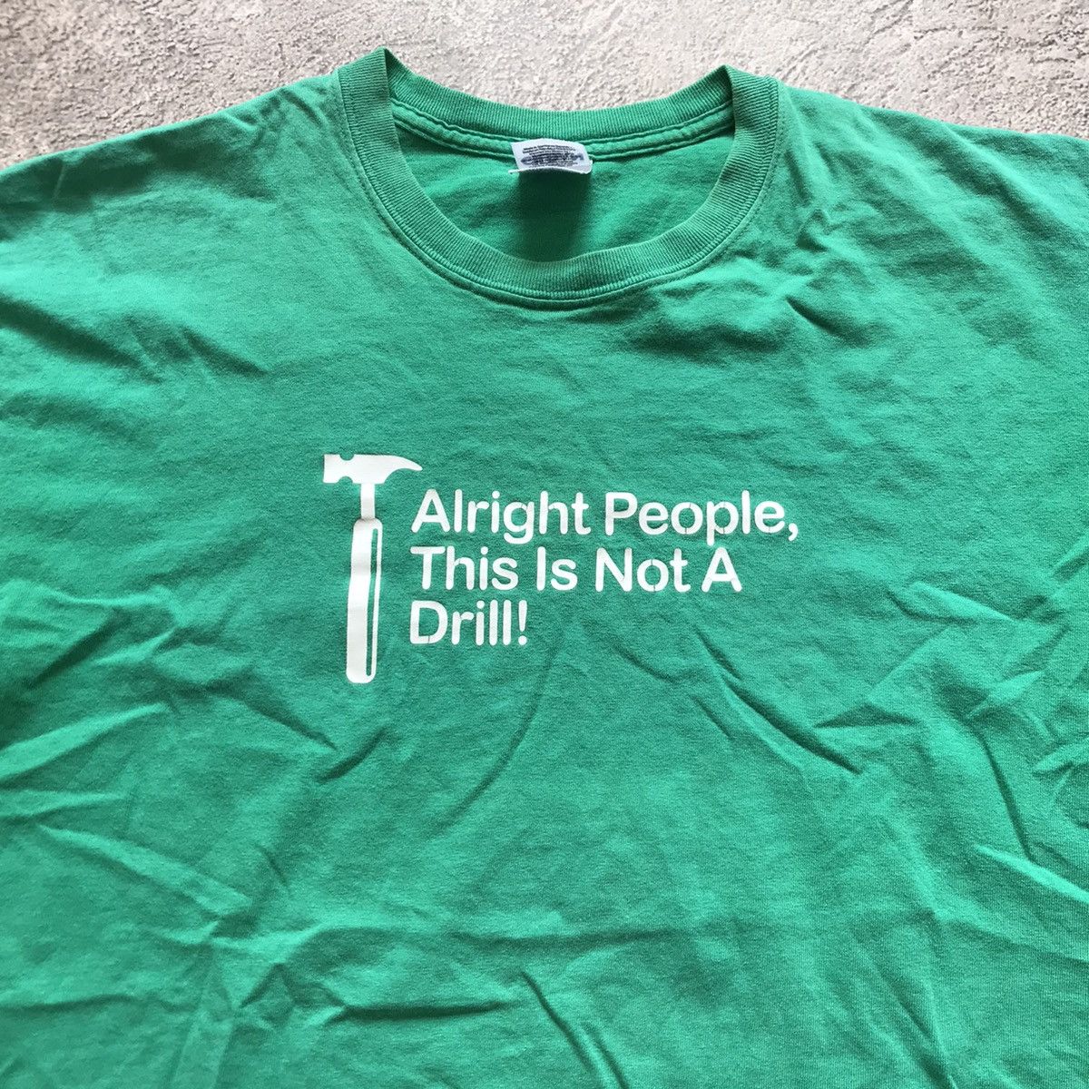 Vintage Vintage Y2K Alright People Graphic Tee Funny Humor Skate L Size US L / EU 52-54 / 3 - 2 Thumbnail