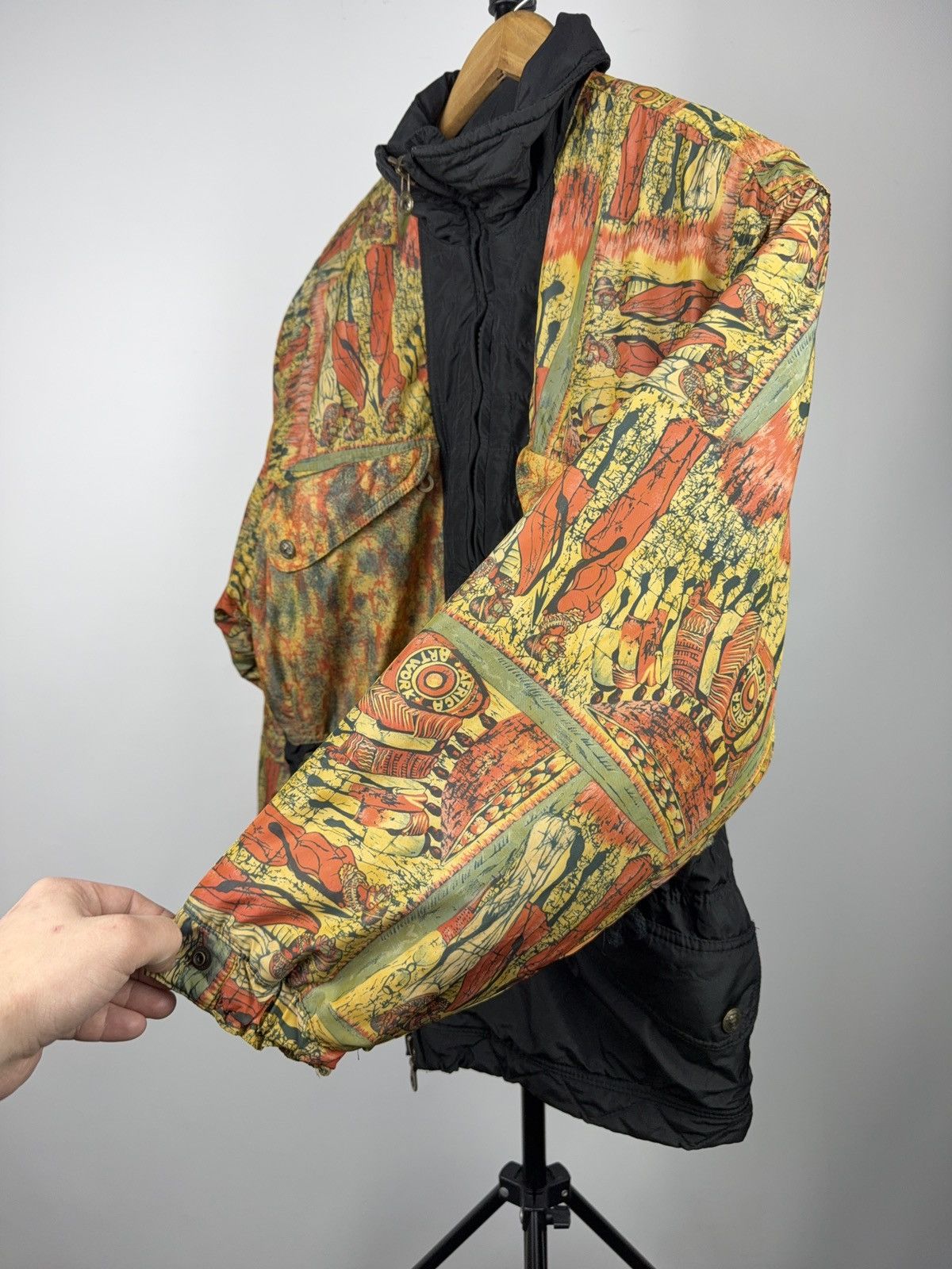 Ellesse Vintage Archive RETRO Ellesse Africa Art Work Ski Jacket 90s Size US L / EU 52-54 / 3 - 8 Thumbnail
