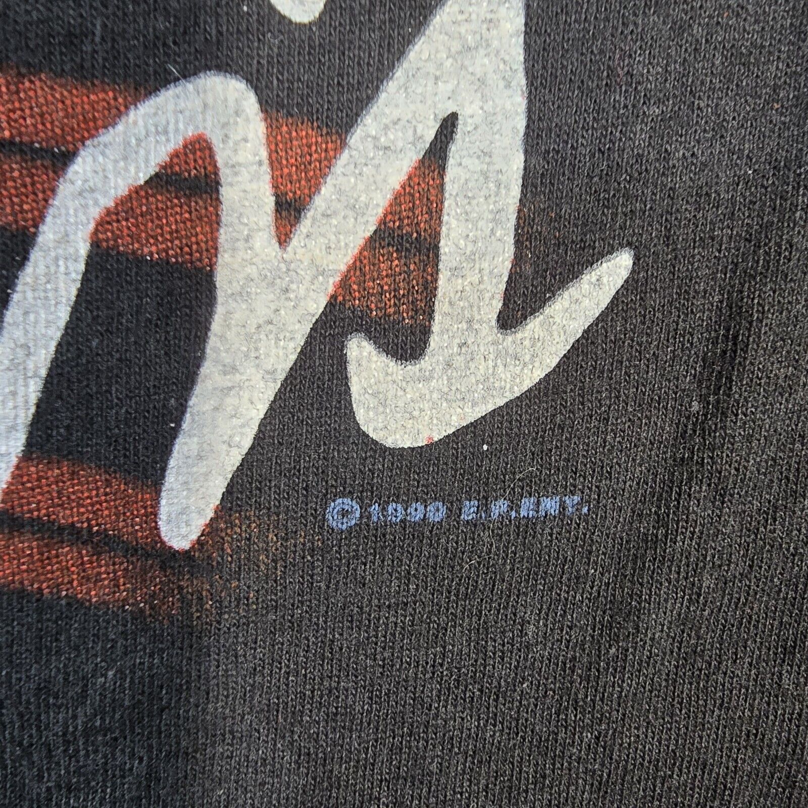 Hanes Vintage 1990 Elvis Presley Black Large Print Men's L T-Shirt Size US L / EU 52-54 / 3 - 6 Thumbnail