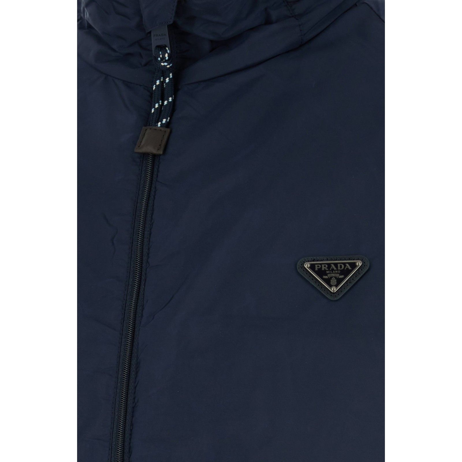 Prada PRADA Navy Blue Re-Nylon Jacket New & Authentic (Men's size: Size US L / EU 52-54 / 3 - 3 Thumbnail