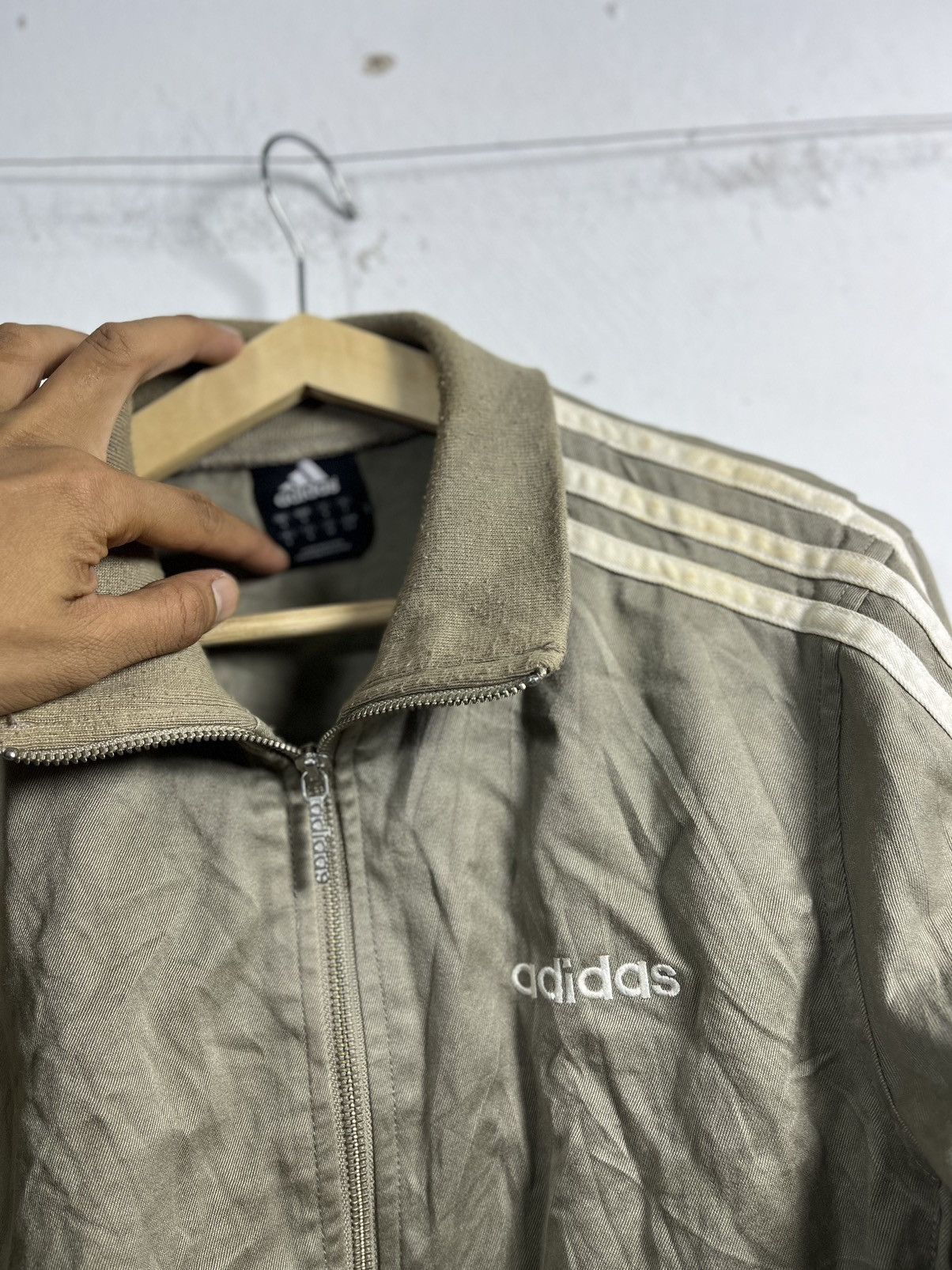 Adidas ADIDAS JACKET NICE DESIGN Size US L / EU 52-54 / 3 - 3 Thumbnail