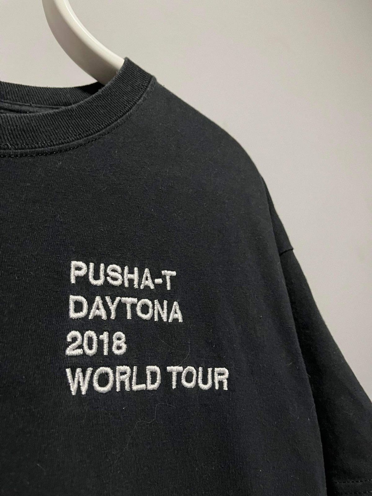 Band Tees × Daytona × Pusha T Pusha T Daytona Tour 2018 tee Size US L / EU 52-54 / 3 - 2 Thumbnail