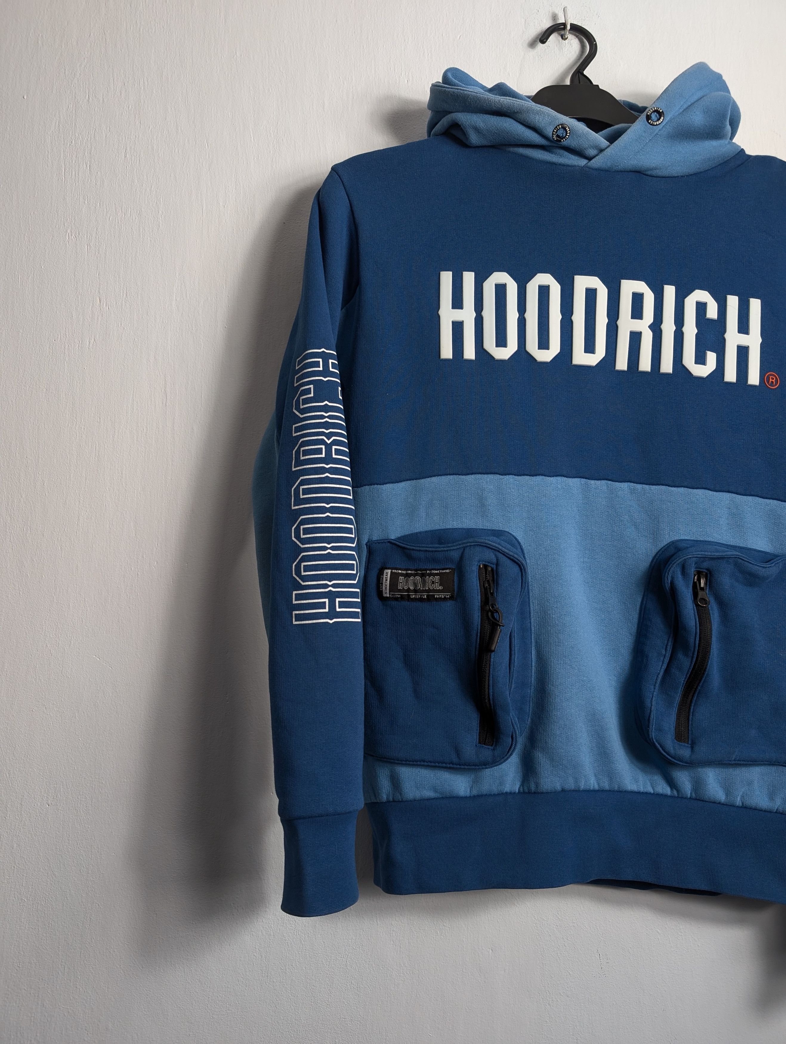 Hoodrich Hoodrich Streetwear Multi Pocket Hoodie Drill Size US S / EU 44-46 / 1 - 2 Thumbnail