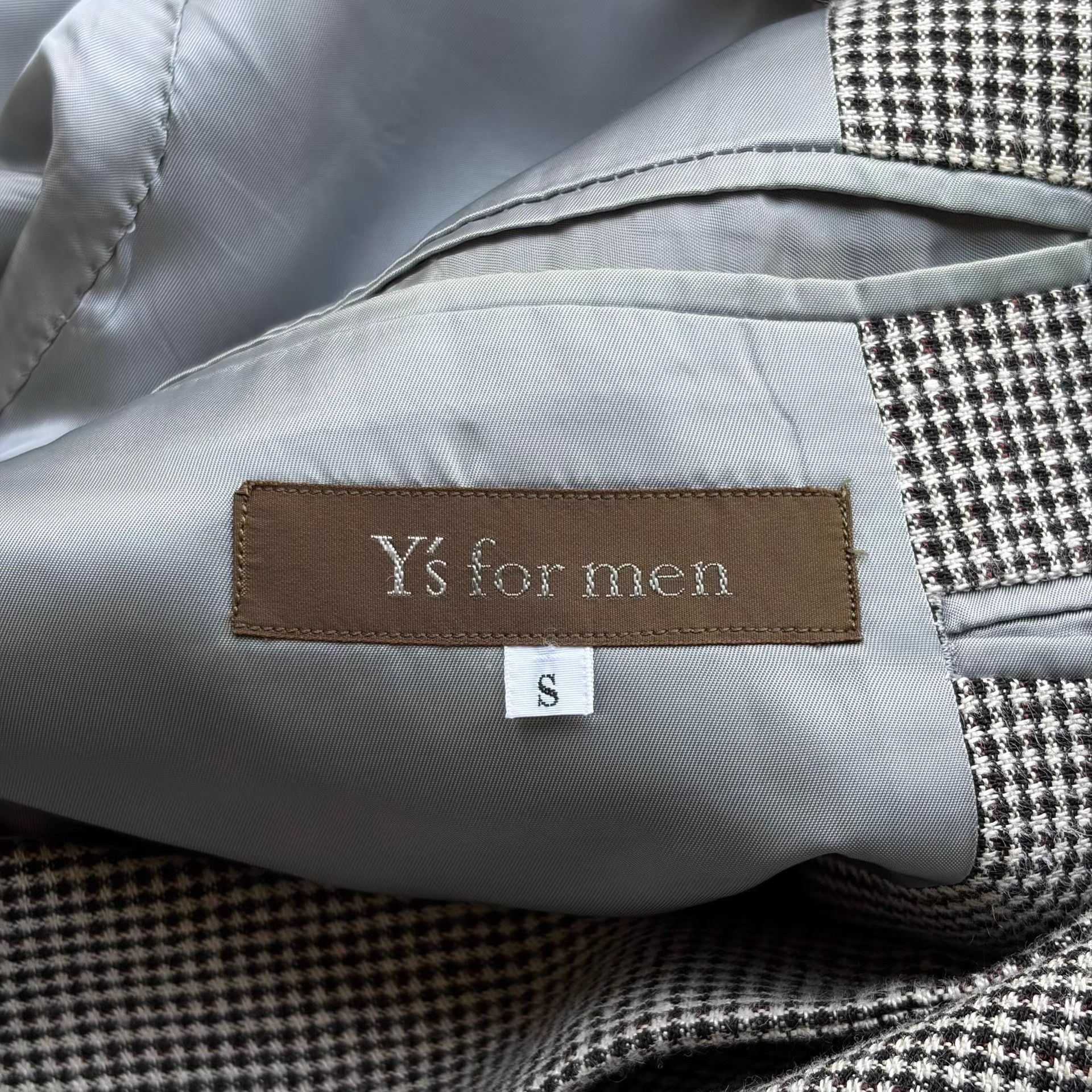 Yohji Yamamoto Yohji Yamamoto 90s Houndstooth Old Money Blazer K4 Size US S / EU 44-46 / 1 - 5 Thumbnail