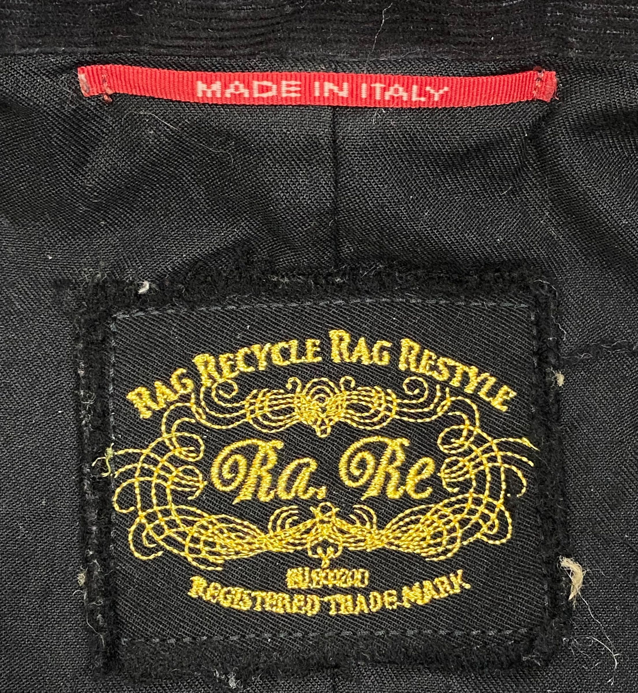 Other Ra. Re Denim blazer jacket made in italy wool sleeves size M Size M / US 6-8 / IT 42-44 - 11 Thumbnail