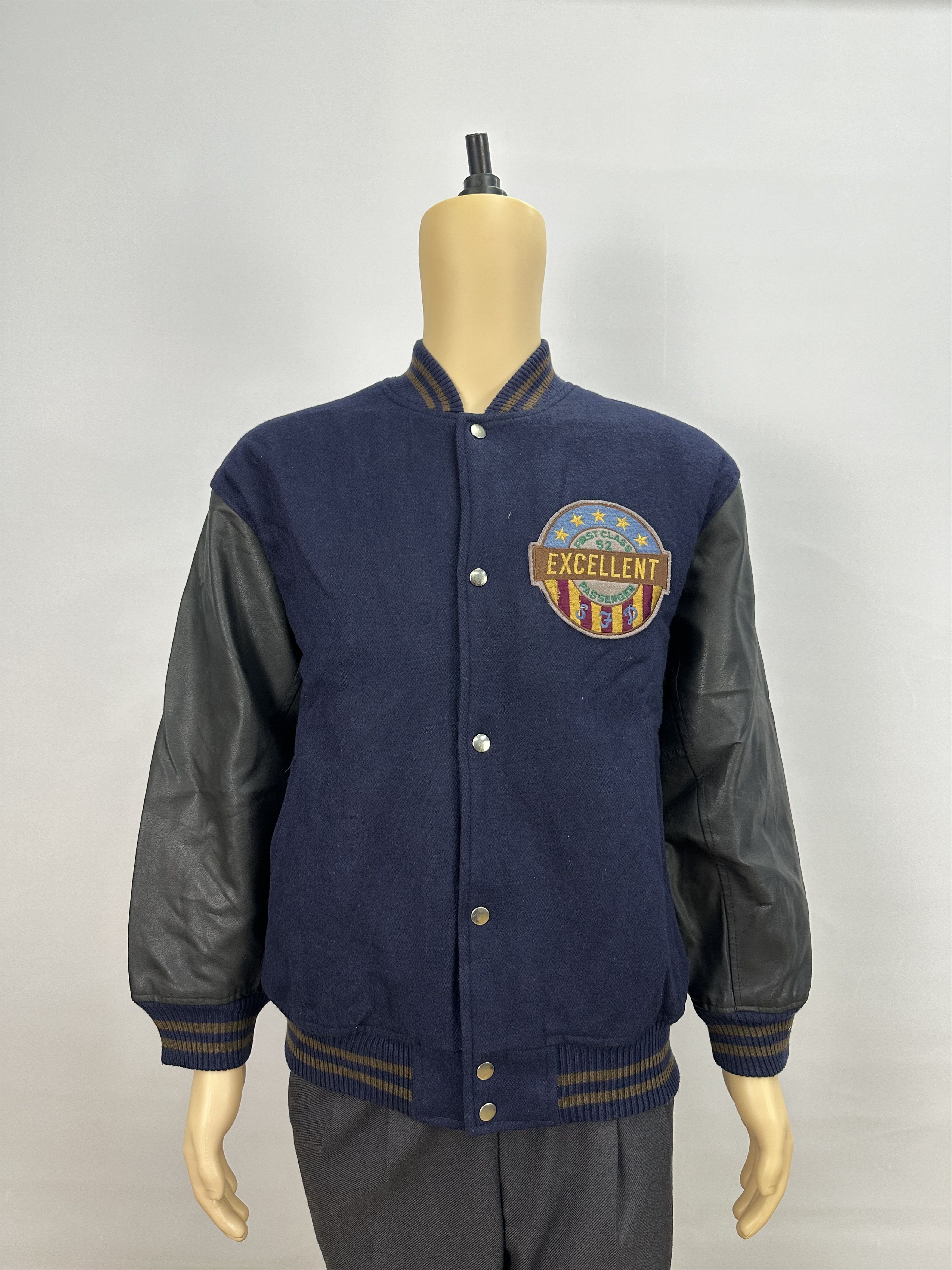 Vintage Vintage SFD Wool Varsity Flight Jacket Z19 Size US L / EU 52-54 / 3 - 16 Thumbnail
