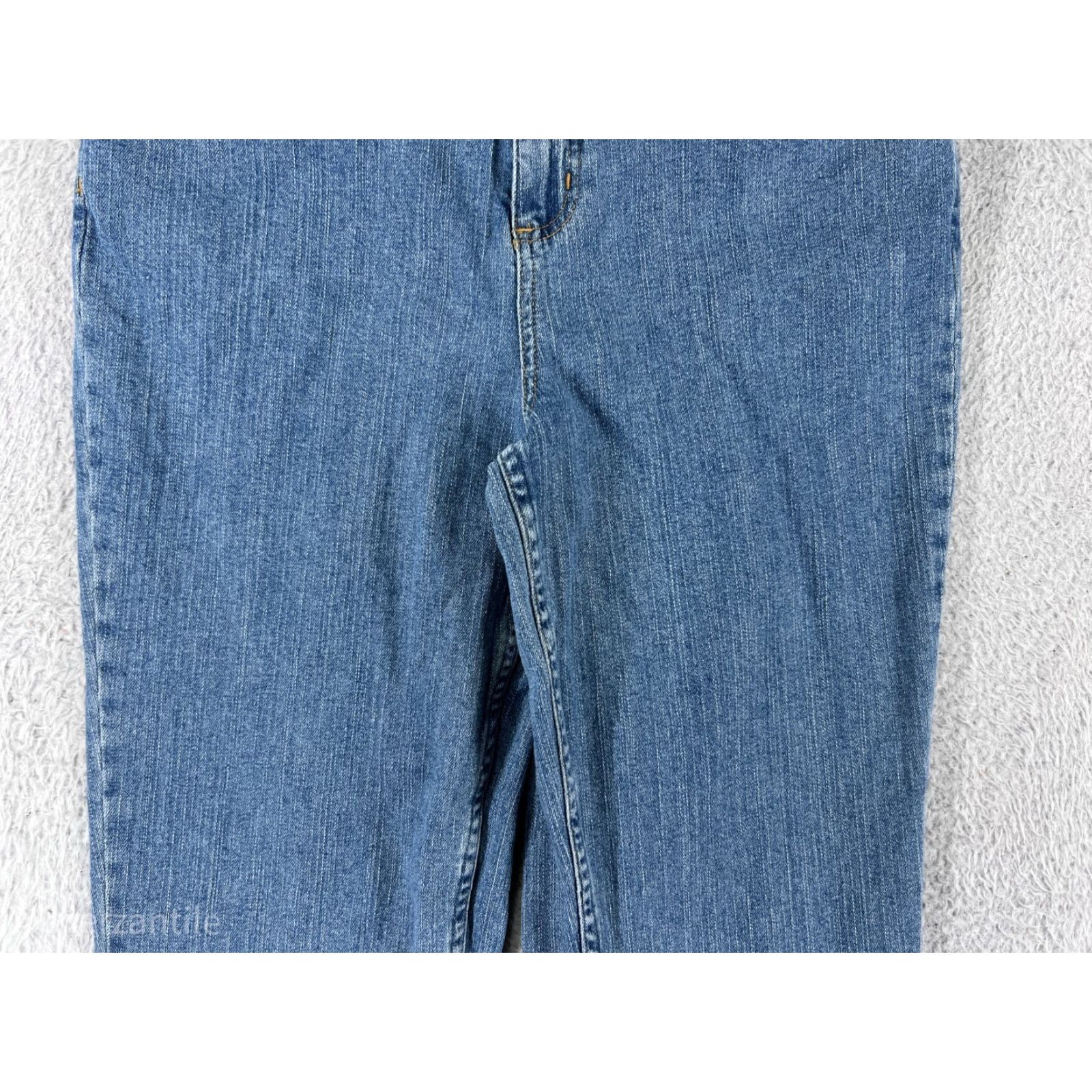 Vintage D&Co Jeans Womens 8 Capri Low Rise Blue Denim Medium Wash Cotton Blend 5-Pocket Size 30" / US 8 / IT 44 - 5 Thumbnail