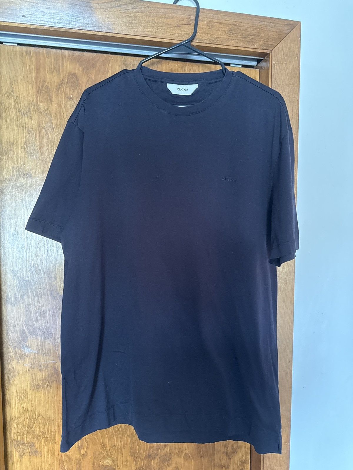 Z Zegna Zegna Black T shirt Size L Size US L / EU 52-54 / 3 - 3 Thumbnail