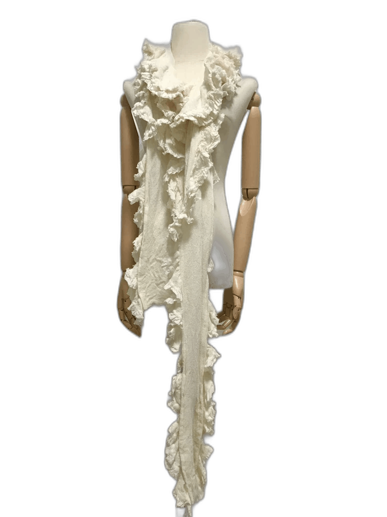 Comme des Garçons Ruffled Scarf-2506