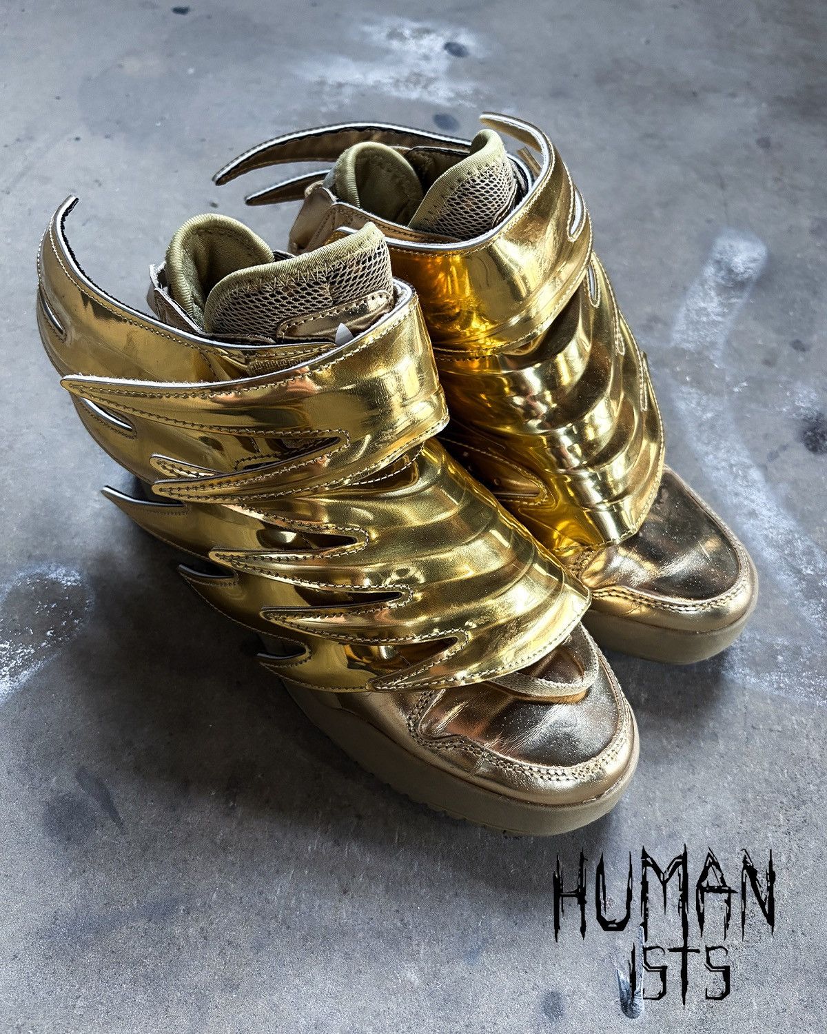 Jeremy Scott GOLD JS WINGS 3.0 Size US 5 / EU 37 - 1 Thumbnail