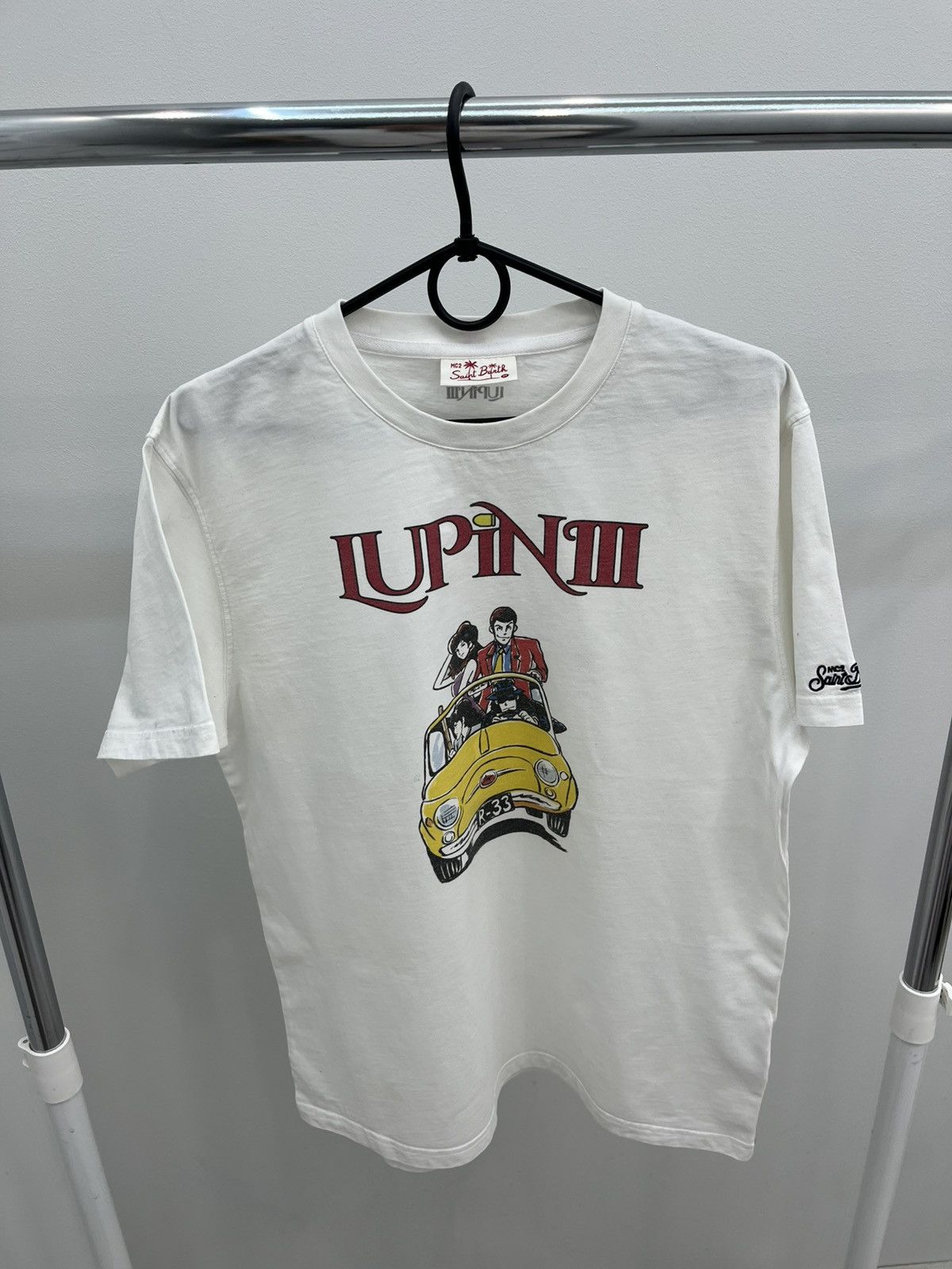 MC2 Saint Barth MC2 Saint Barth Lupin 3 Logo Cotton Tee T-shirt Size US M / EU 48-50 / 2 - 2 Thumbnail