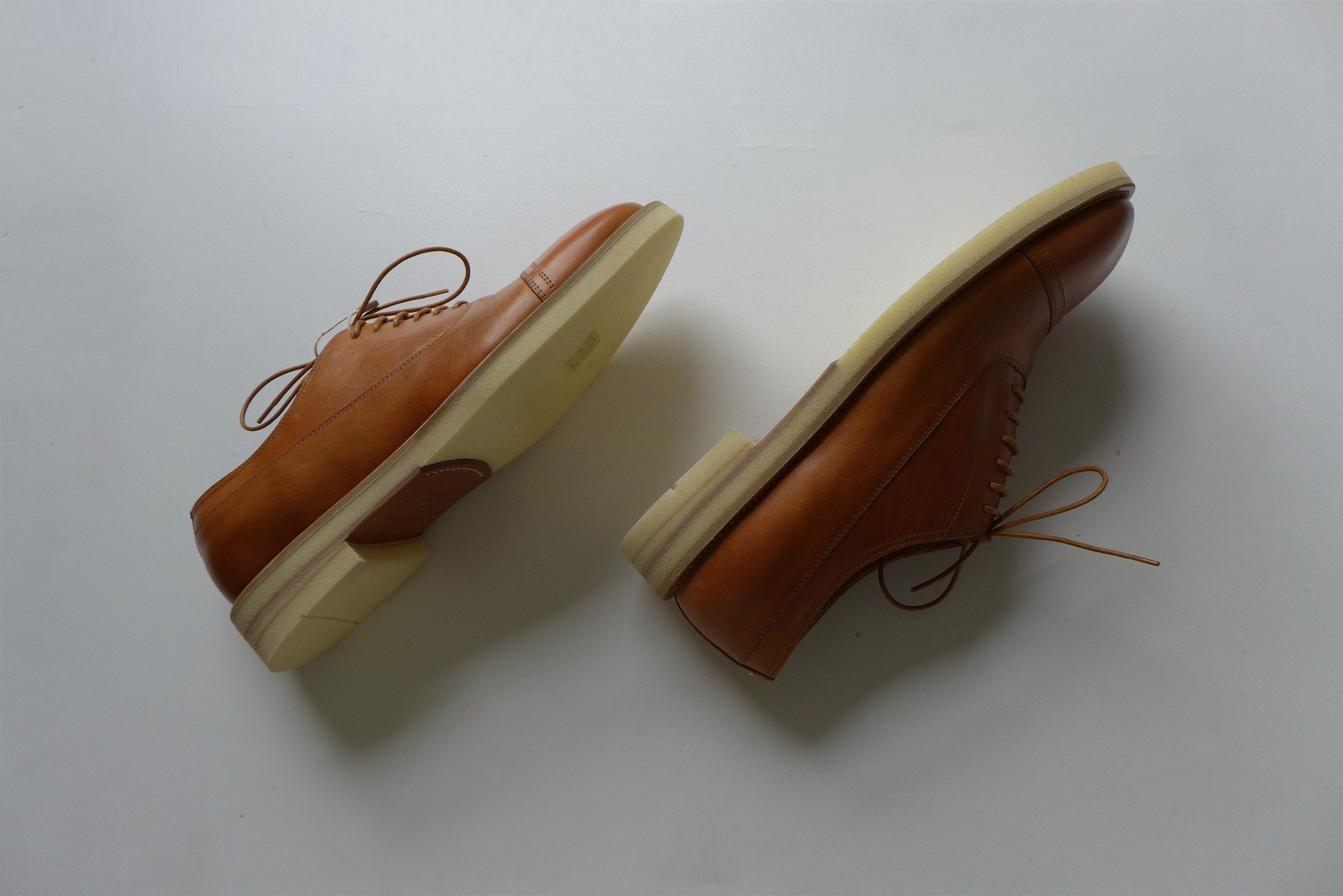 Maison Margiela Margiela Oxford Shoes - Vegetable Tanned Calf Leather Size US 8 / EU 41 - 4 Thumbnail