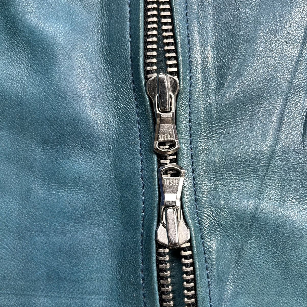 Japanese Brand The philum throbs steadity double riders leather jacket Size US M / EU 48-50 / 2 - 8 Thumbnail