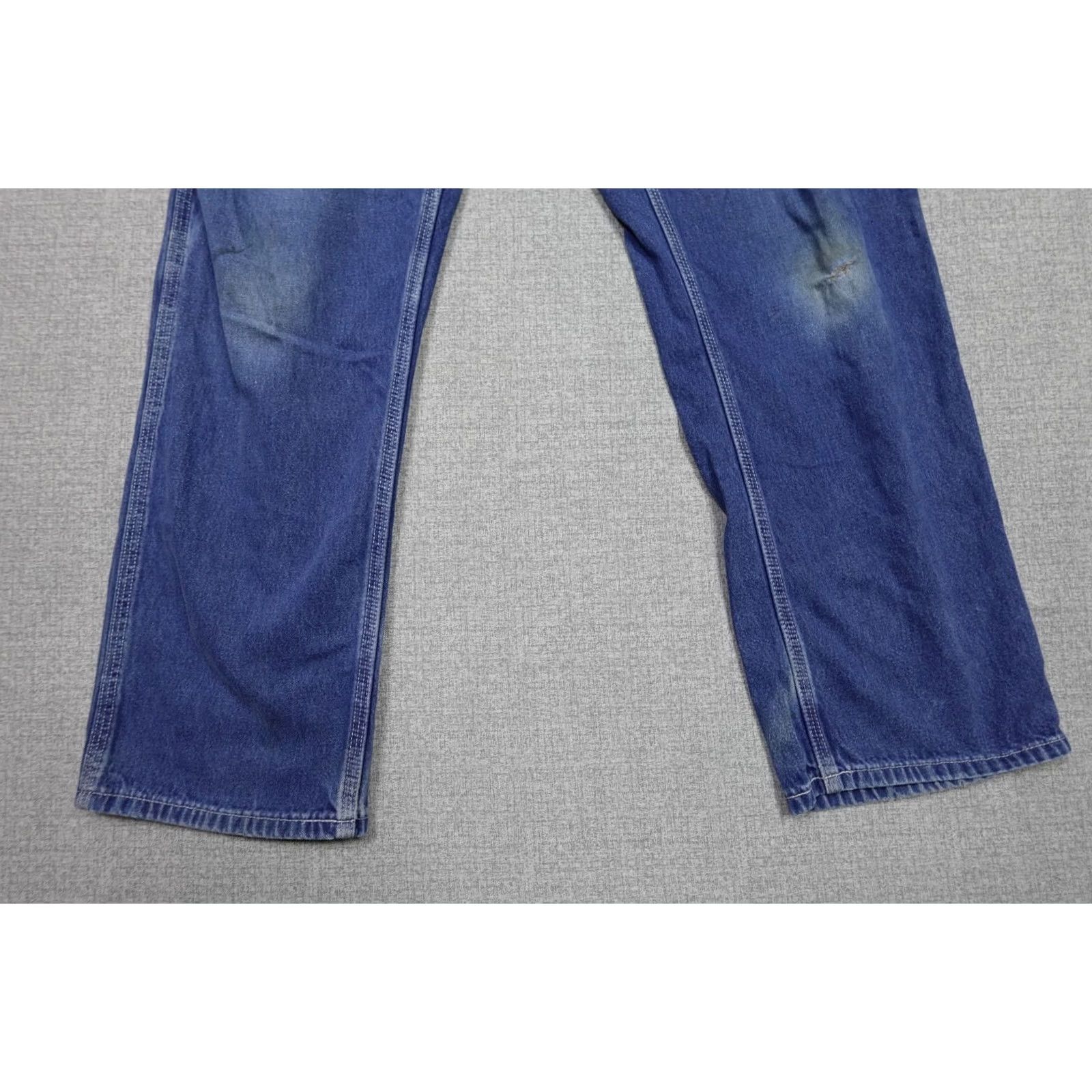 Carhartt Carhartt Jeans Men 34x30 Blue Relaxed Straight Fit Dark Wash Denim 5-Pocket 34in Waist Black? Size US 34 / EU 50 - 3 Thumbnail