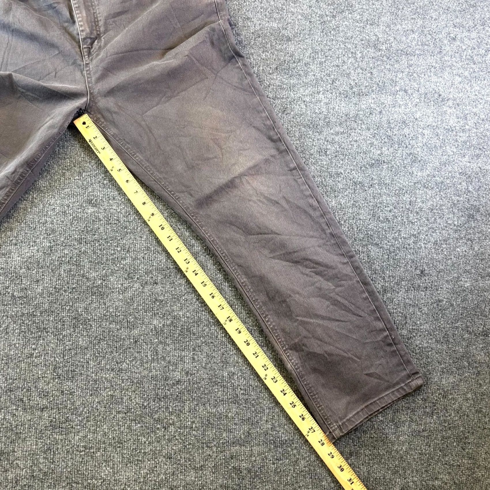 Vintage Hype Jeans Mens 40 Gray Men 40x30 Denim Dark Wash Skinny Leg Stretch Streetwear Skater Size US 40 / EU 56 - 4 Thumbnail