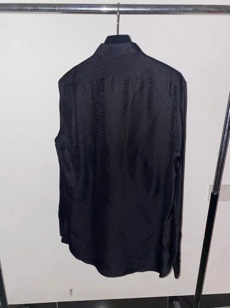 Saint Laurent Paris Saint Laurent Paris size 39 14SS silk dark print shirt 250 Size US M / EU 48-50 / 2 - 2 Thumbnail