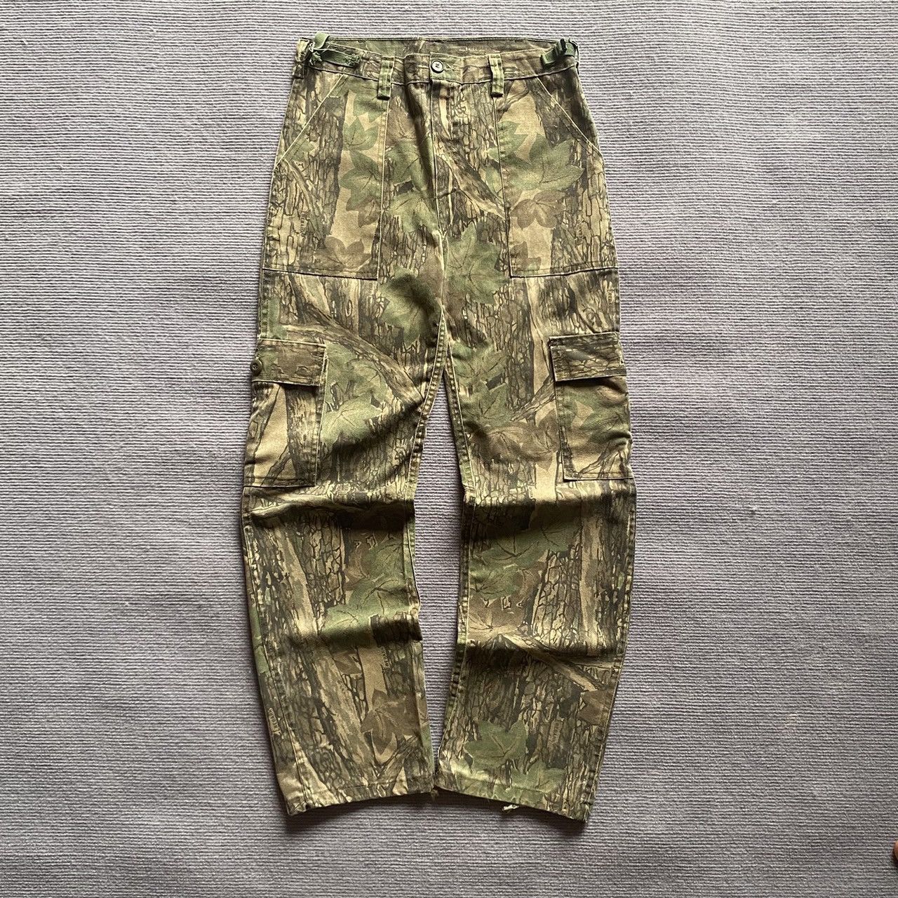 Carhartt × Realtree × Vintage (31x30) Crazy Vintage 90s Realtree Camo Pants Carhartt Style Size US 31 - 1 Thumbnail