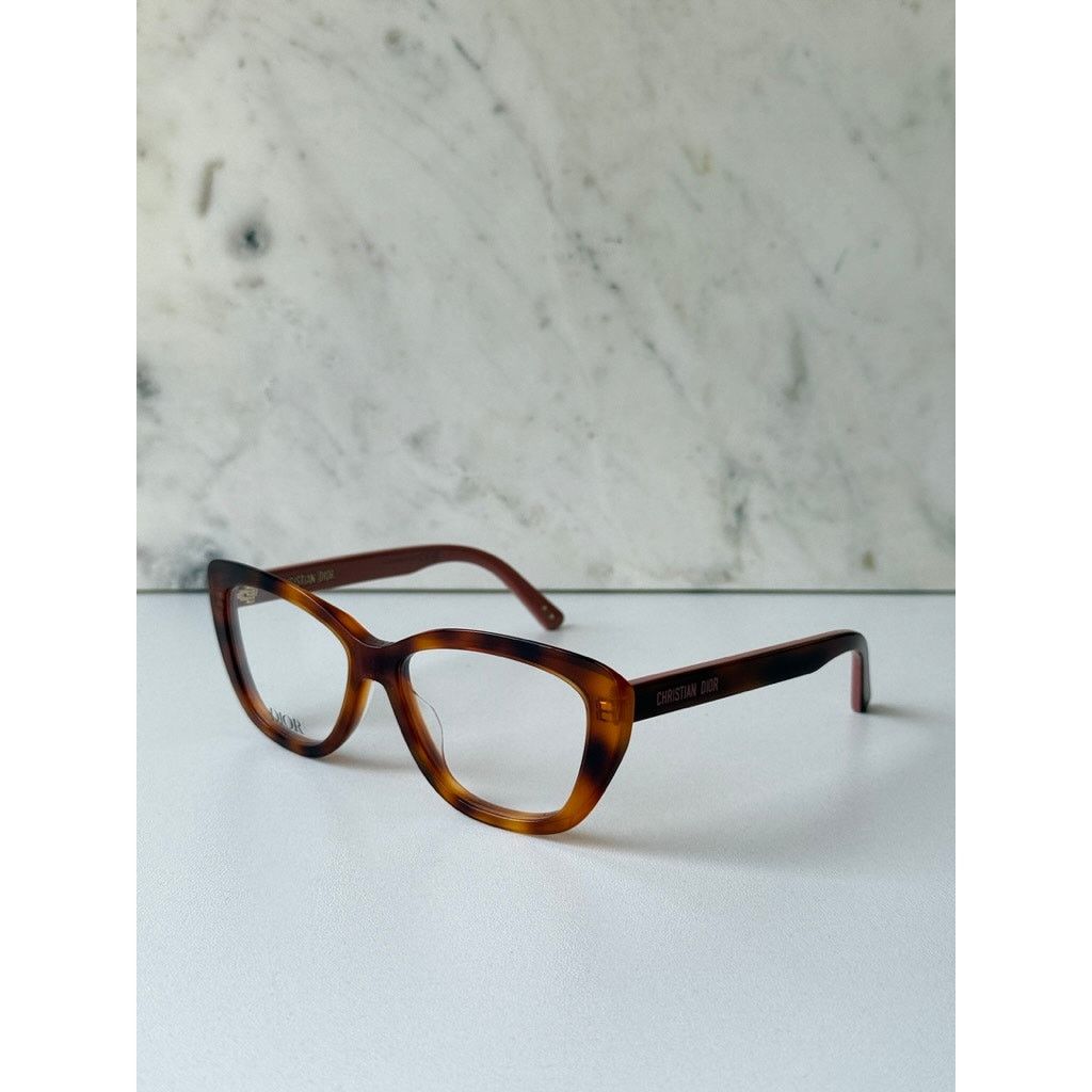 Dior NEW Dior LaParisienneDiorO S2I Eyeglasses Frames in Brown Size ONE SIZE - 4 Thumbnail