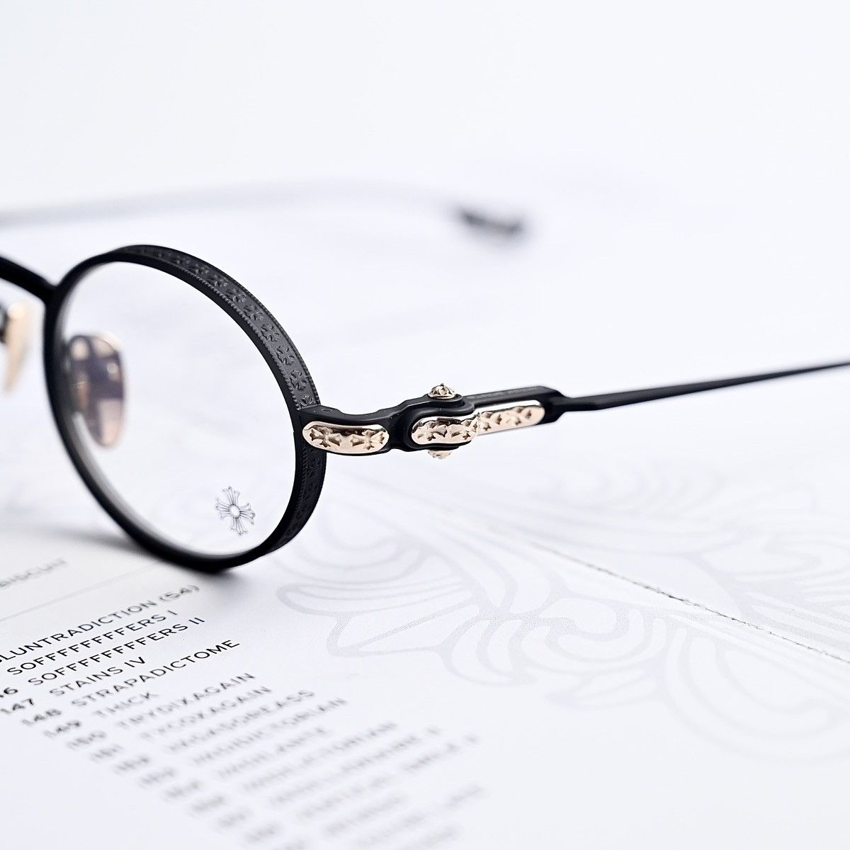 Chrome Hearts CHROME HEARTS HONEY DIPPED GLASSES Size ONE SIZE - 3 Thumbnail