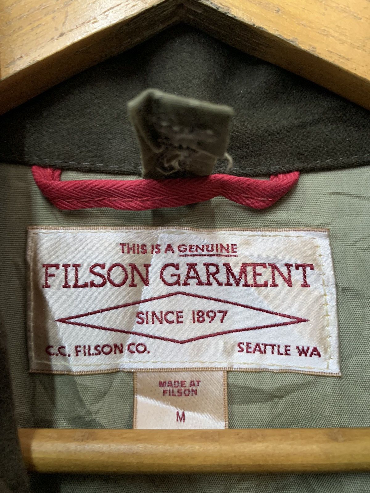 Filson 🔥RARE VTG FILSON GARMENTS WAXED JACKETS Size US L / EU 52-54 / 3 - 9 Thumbnail