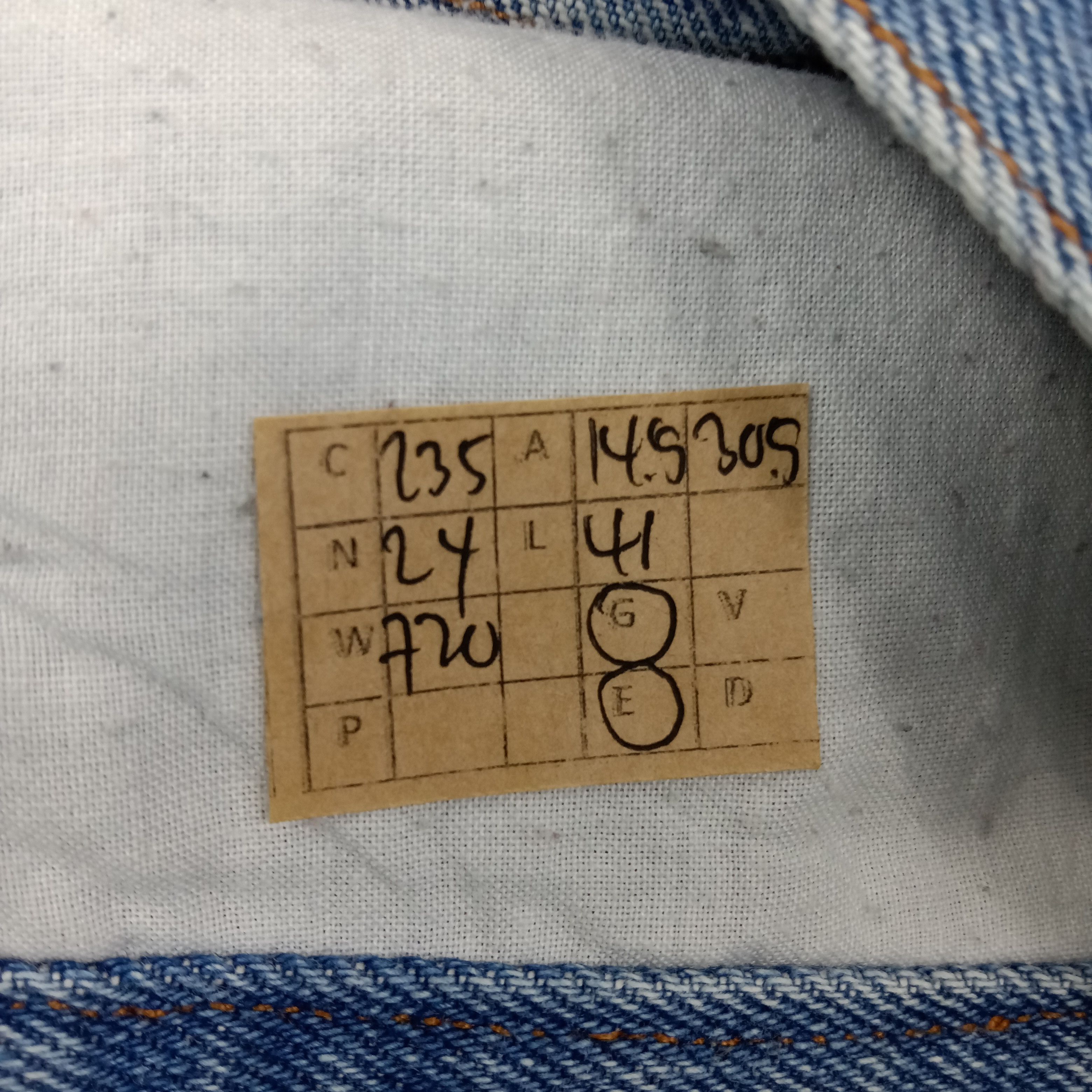 Ferrari Ferrari Magneti Marelli Formula One Denim Jeans c235n24 Size US 29 - 15 Thumbnail