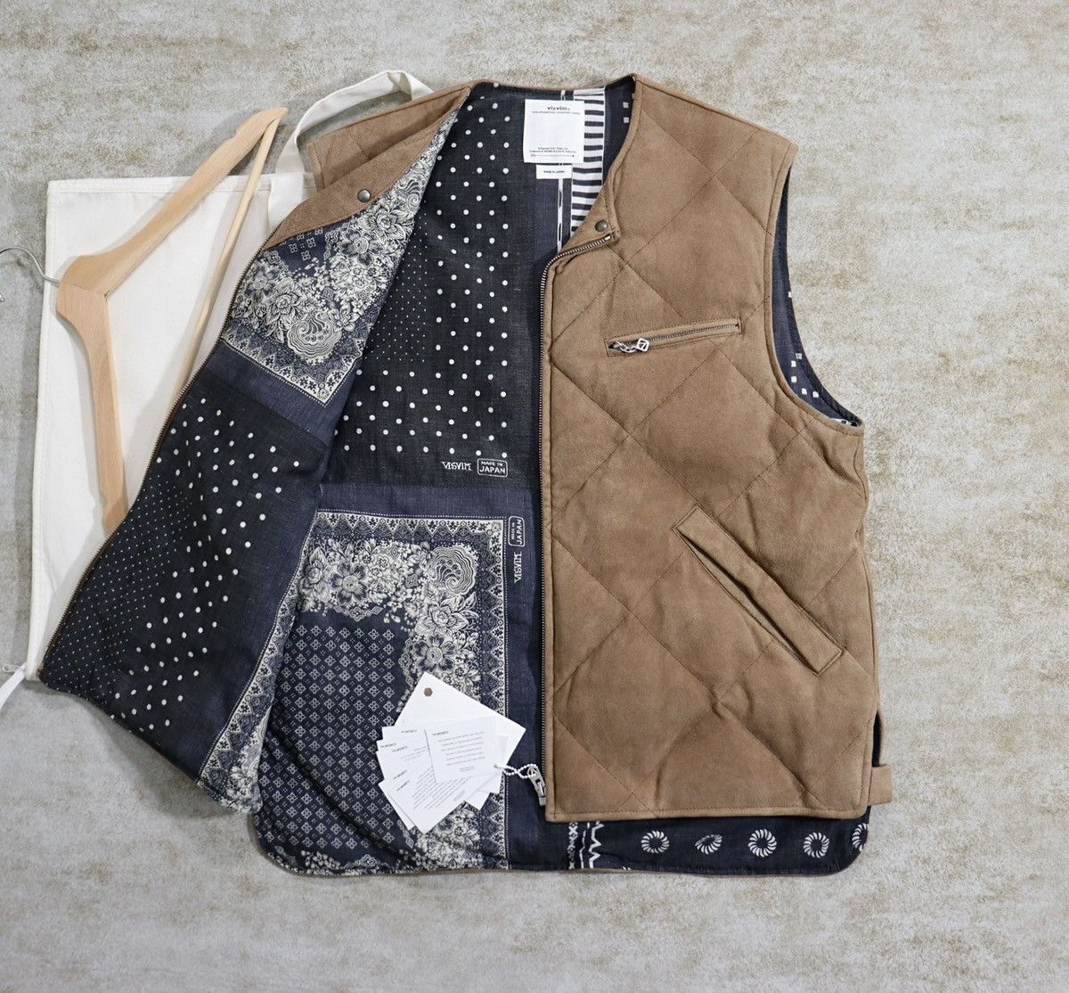 Visvim Visvim 23ss Stroker Down Vest（Jp Deerskin） Size US L / EU 52-54 / 3 - 10 Thumbnail
