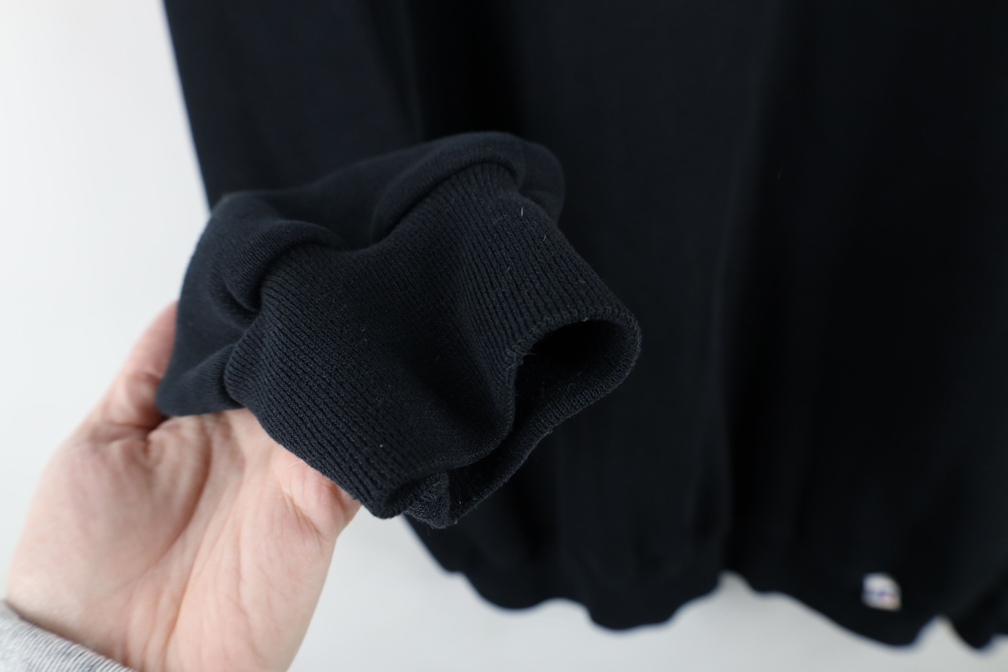Russell Athletic Vintage 90s Russell Athletic Blank Crewneck Sweatshirt Black Size US XXL / EU 58 / 5 - 7 Thumbnail