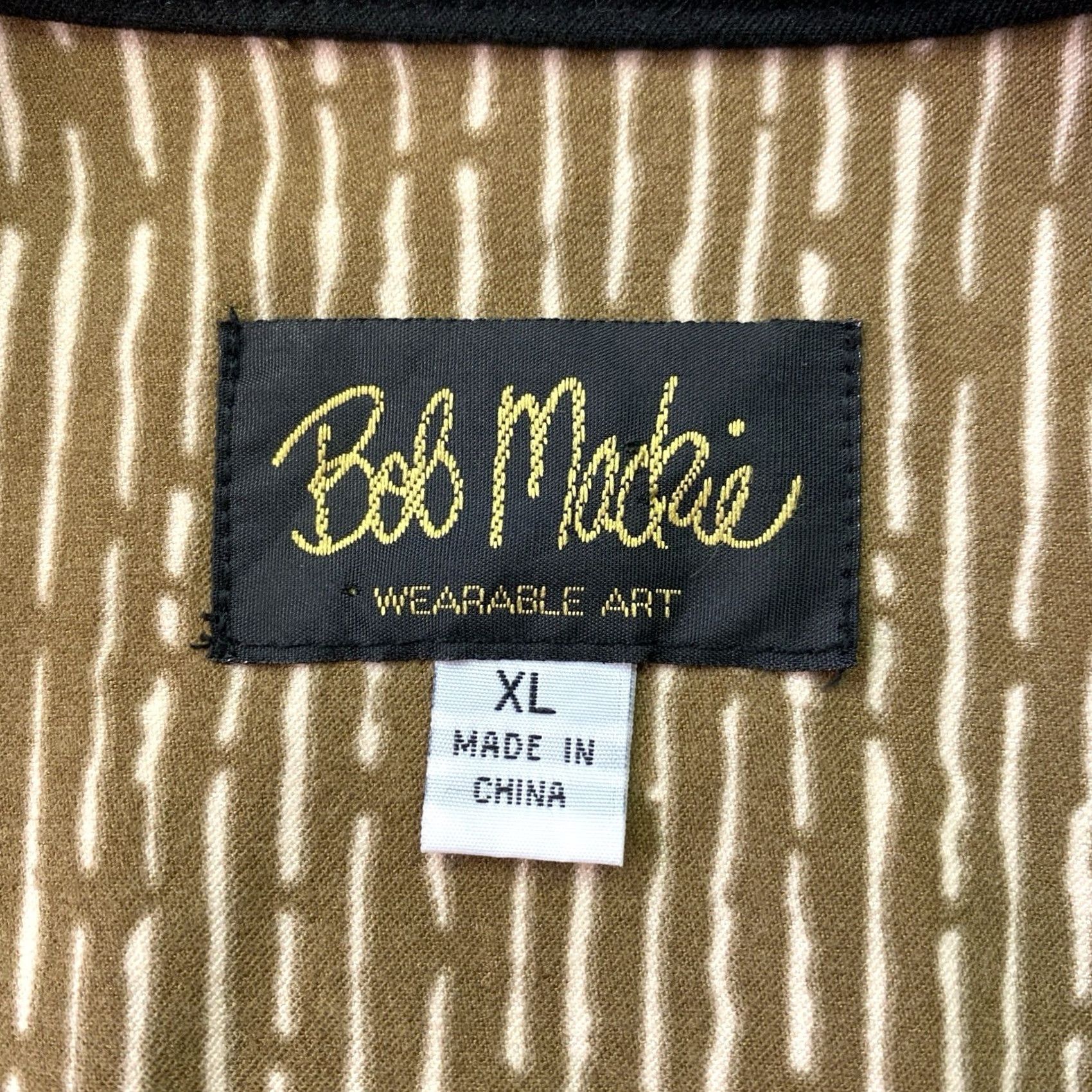 Bob Mackie Bob Mackie Wearable Art Zip Up Jacket Zip Up XL Women Jacket Black Polyester Fleece Art Vintage No Size XL / US 12-14 / IT 48-50 - 3 Thumbnail
