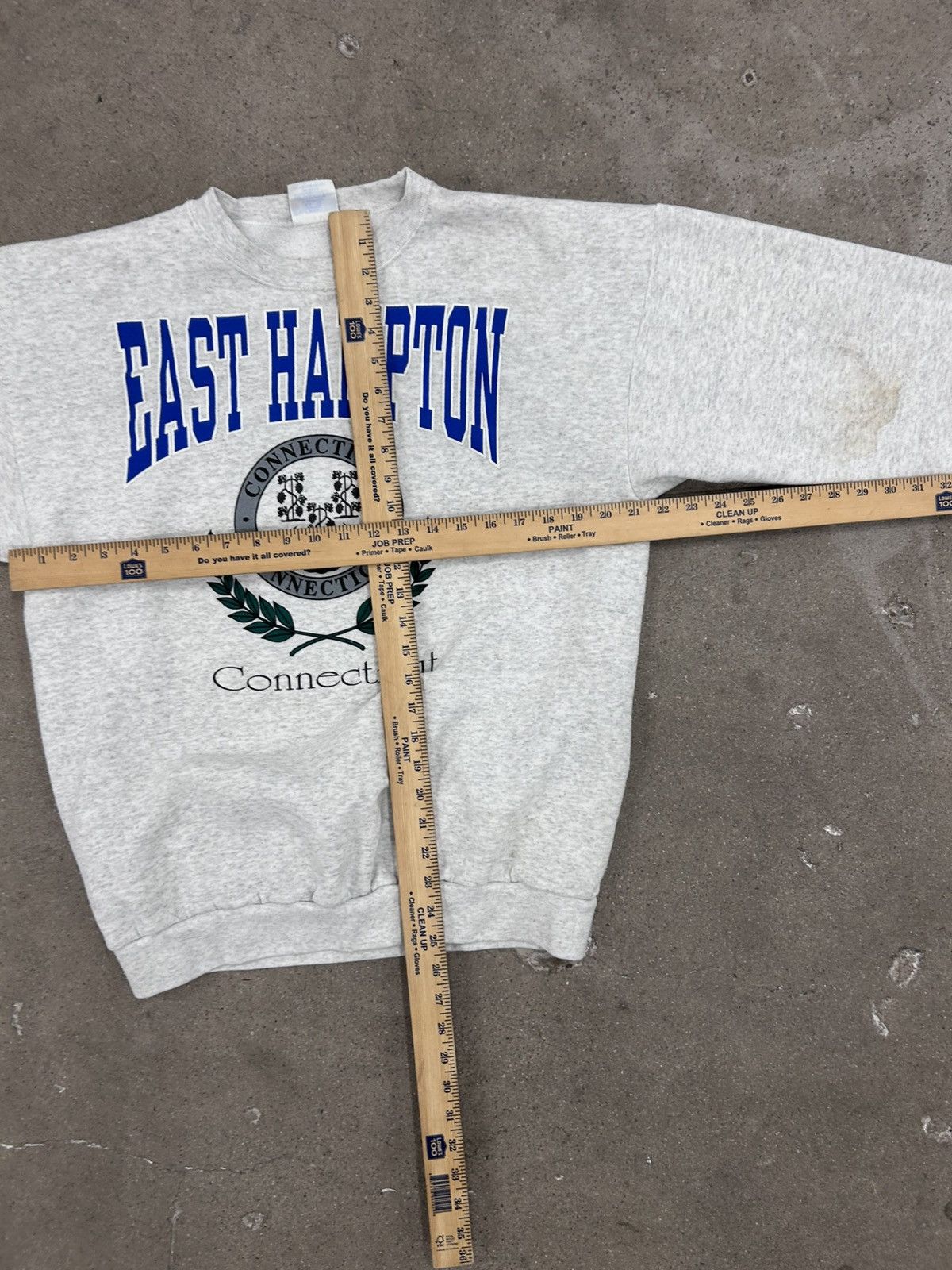 Vintage Vintage 90s collegiate crewneck swearshirt Size US L / EU 52-54 / 3 - 6 Thumbnail