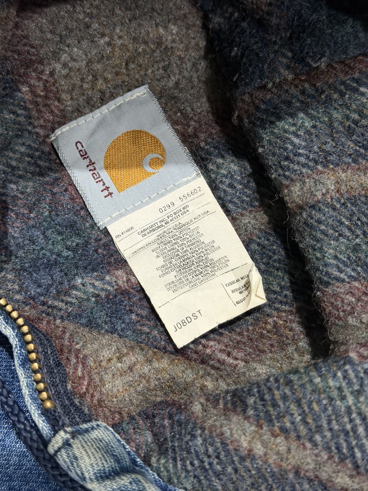 Carhartt Carhartt Active J08DST Medium Size US M / EU 48-50 / 2 - 2 Thumbnail