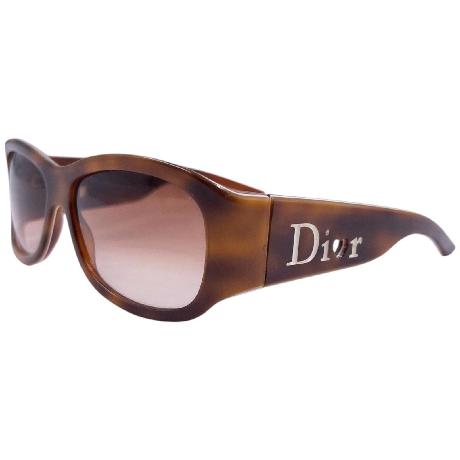 Vintage Dior Heart Tortoise Shell Sunglasses