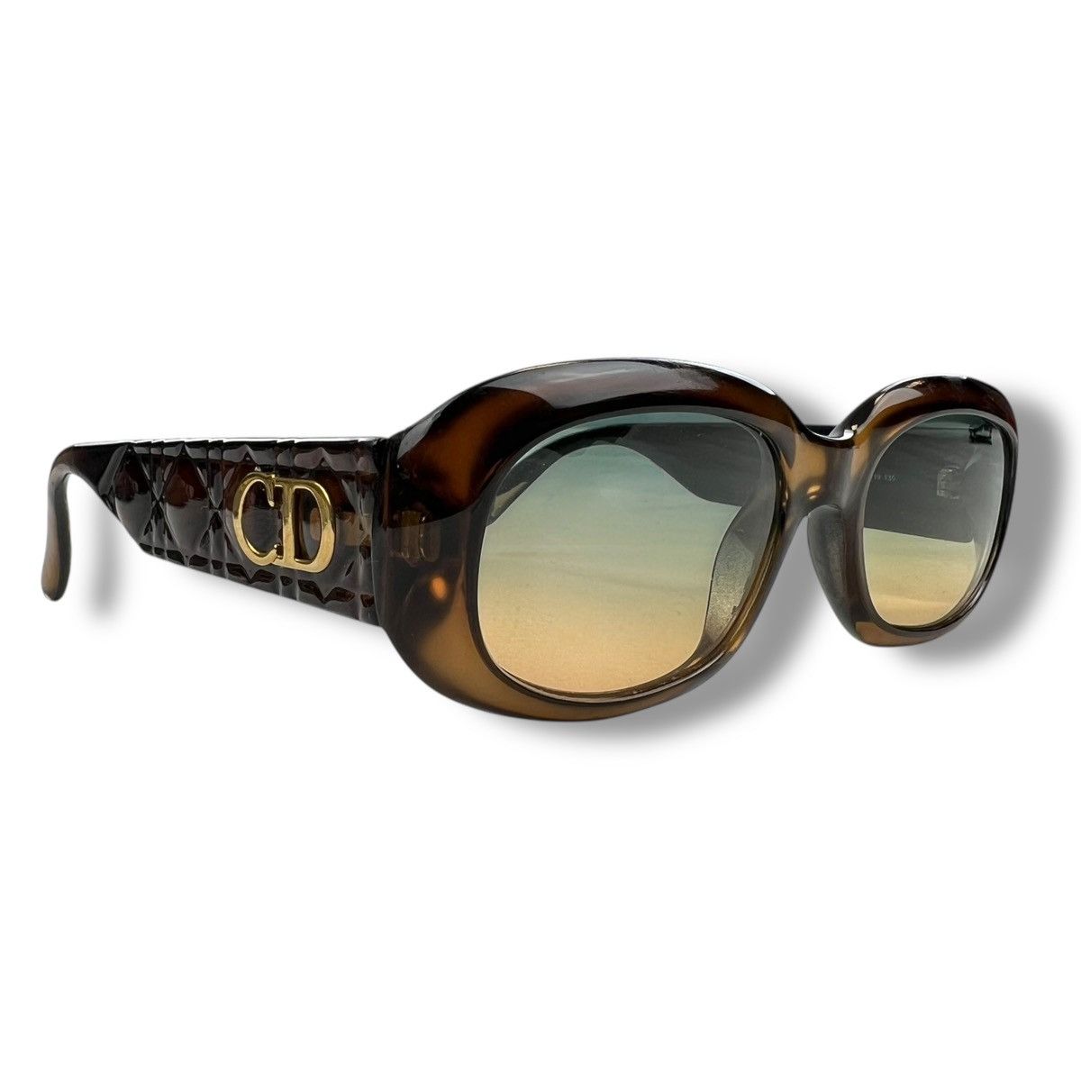Dior DIOR 2006 10B SUNGLASSES W/ BLUE TO ORANGE GRADIENT LENSES Size ONE SIZE - 1 Thumbnail