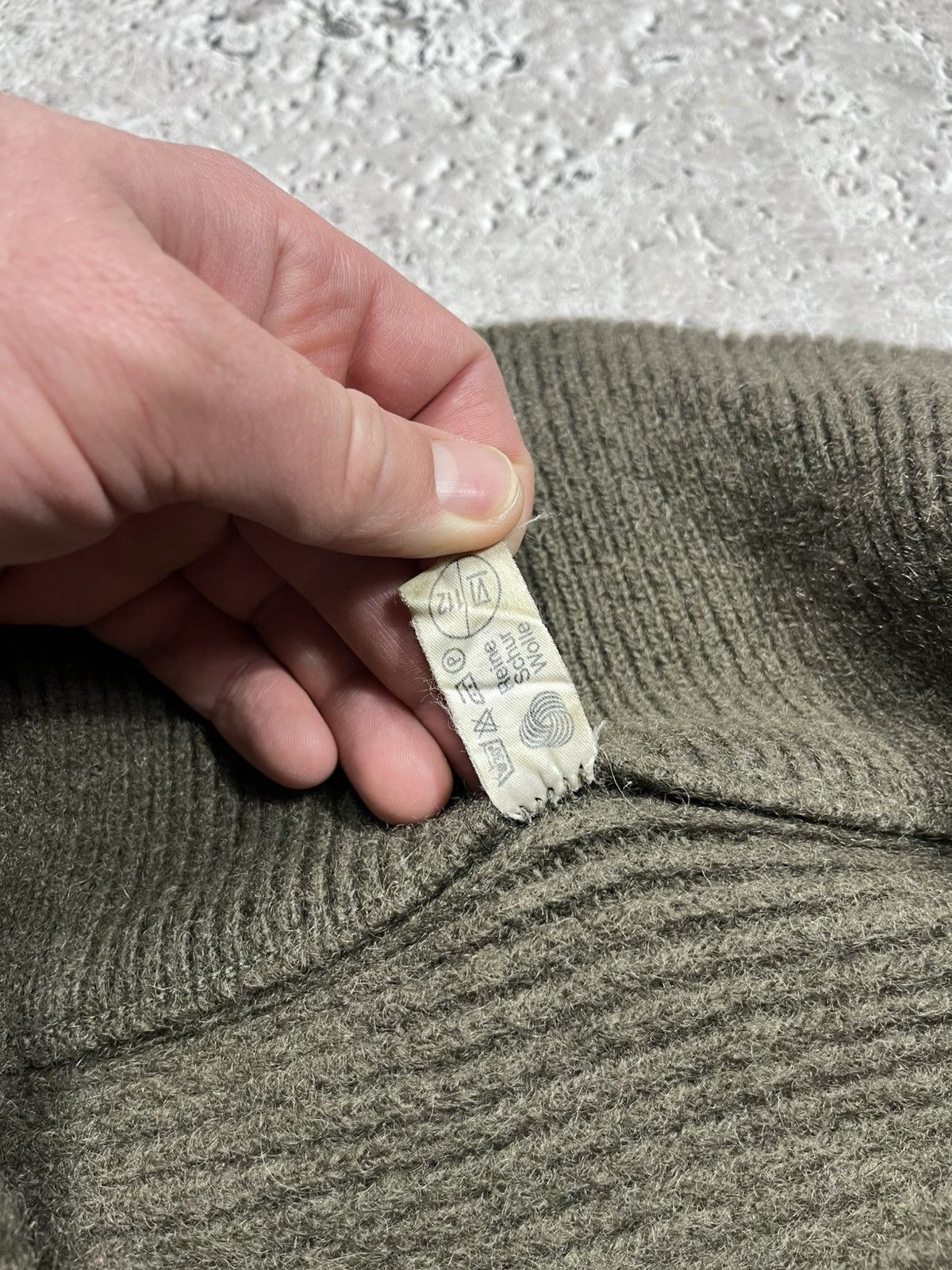 Other Vintage 1983 Military Army Heavy Wool Sweater Pullover L Size US L / EU 52-54 / 3 - 7 Thumbnail