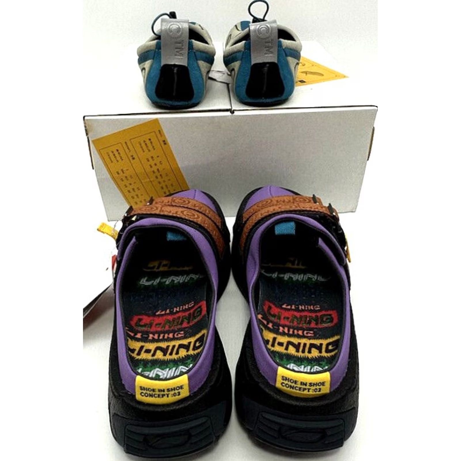 Li-Ning Li-Ning Sneaker Sandal 3-1 Mens Size 7 Purple Camel Grey Colorway Concept Shoes Size US 7 / EU 40 - 6 Thumbnail