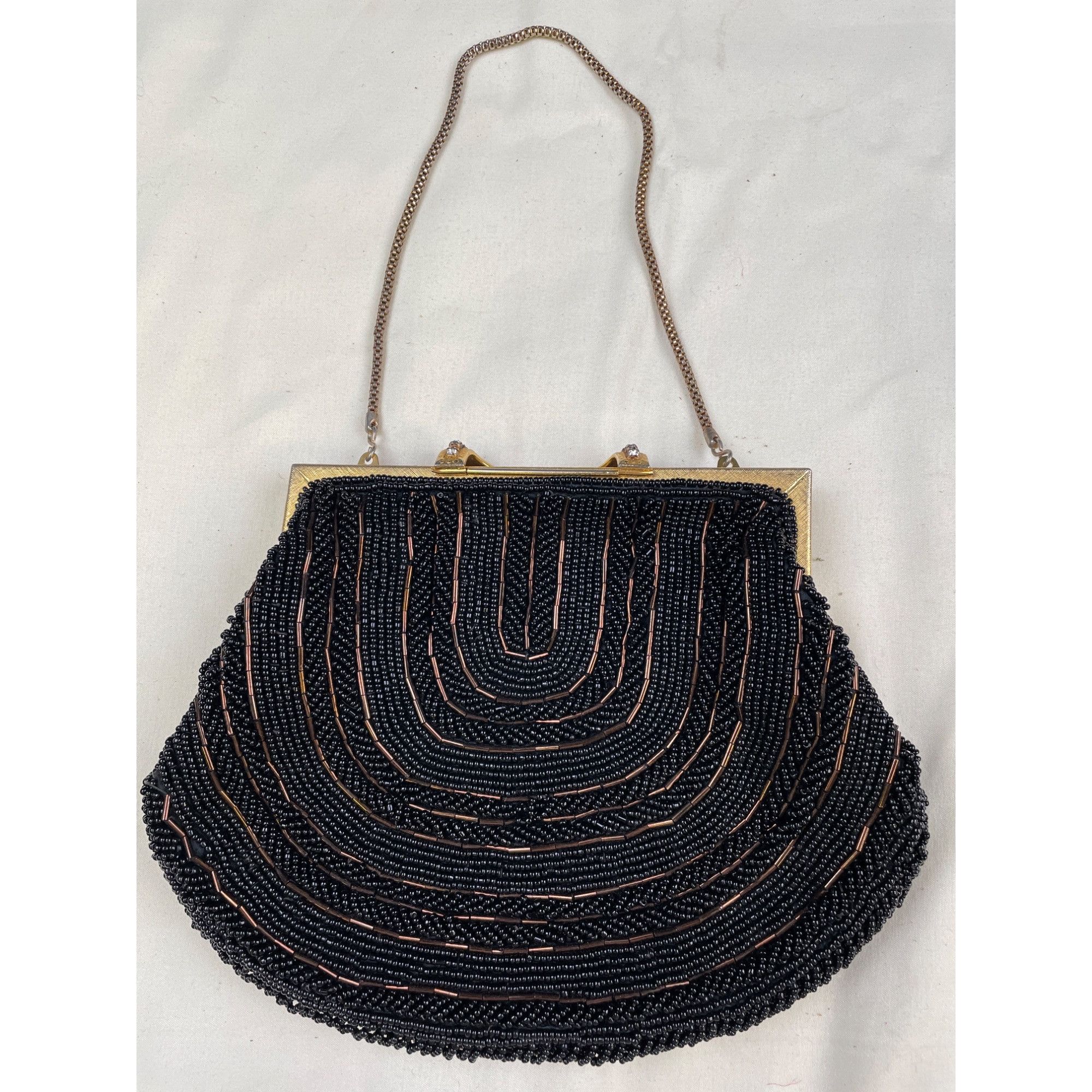 Other Charles Jourdan Parallele Women's Vintage Black Beaded Eveni Size ONE SIZE - 1 Thumbnail