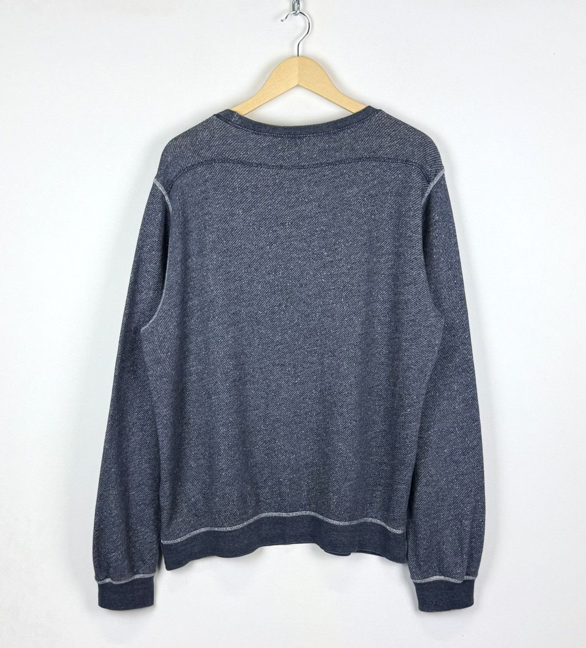 Nudie Jeans Nudie Jeans Round Neck Pullover Sweatshirt Blue Long Sleeve Size US L / EU 52-54 / 3 - 9 Thumbnail