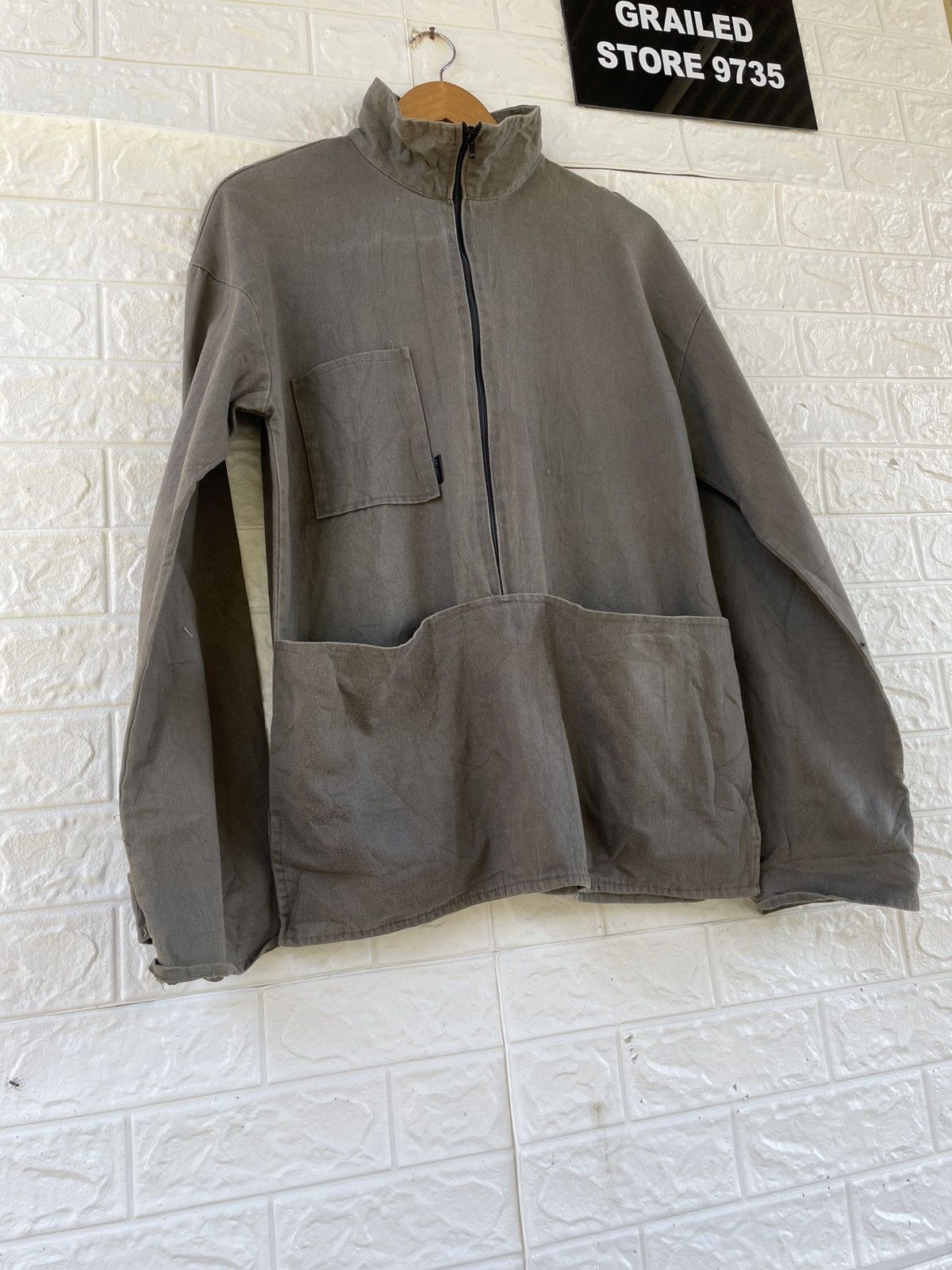 Japanese Brand × Vintage Vintage Natty Jak Half Zipper Jacket Size US S / EU 44-46 / 1 - 4 Thumbnail