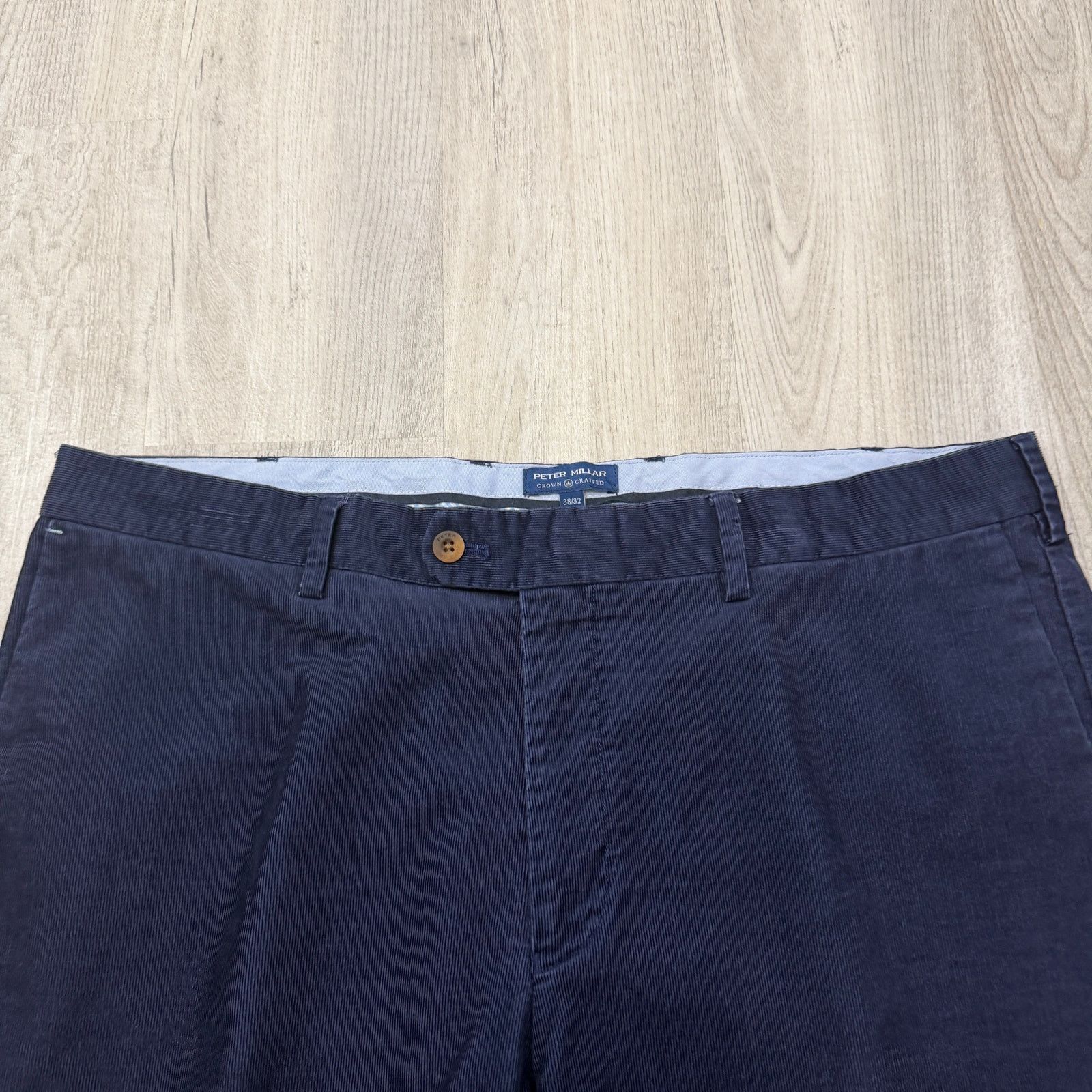 Peter Millar Peter Millar Crown Crafted Corduroy Pants Men's 38x32 Blue Size US 38 / EU 54 - 3 Thumbnail