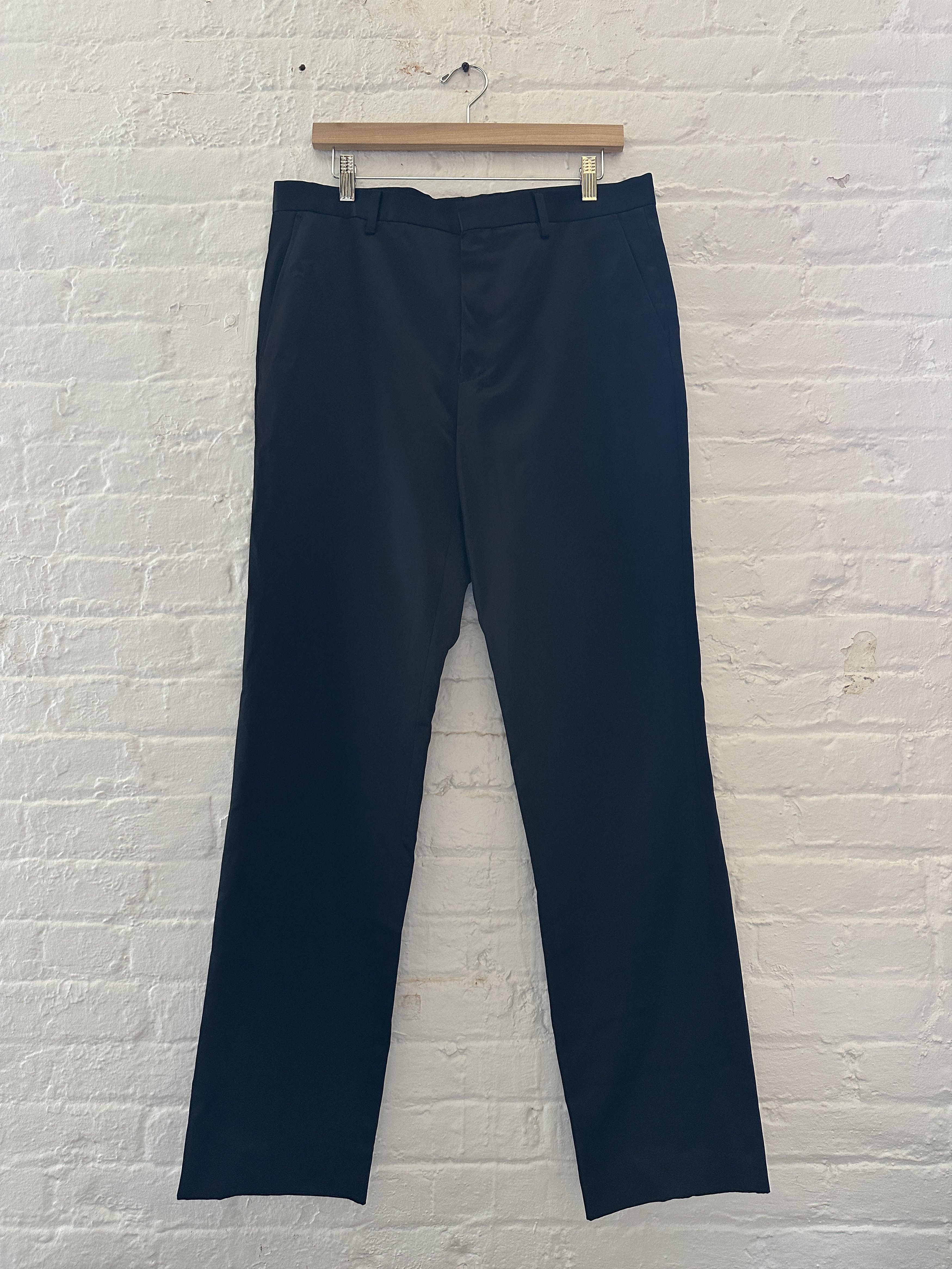 Dries Van Noten Dries Van Noten Straight Leg Trousers Size US 34 / EU 50 - 1 Thumbnail